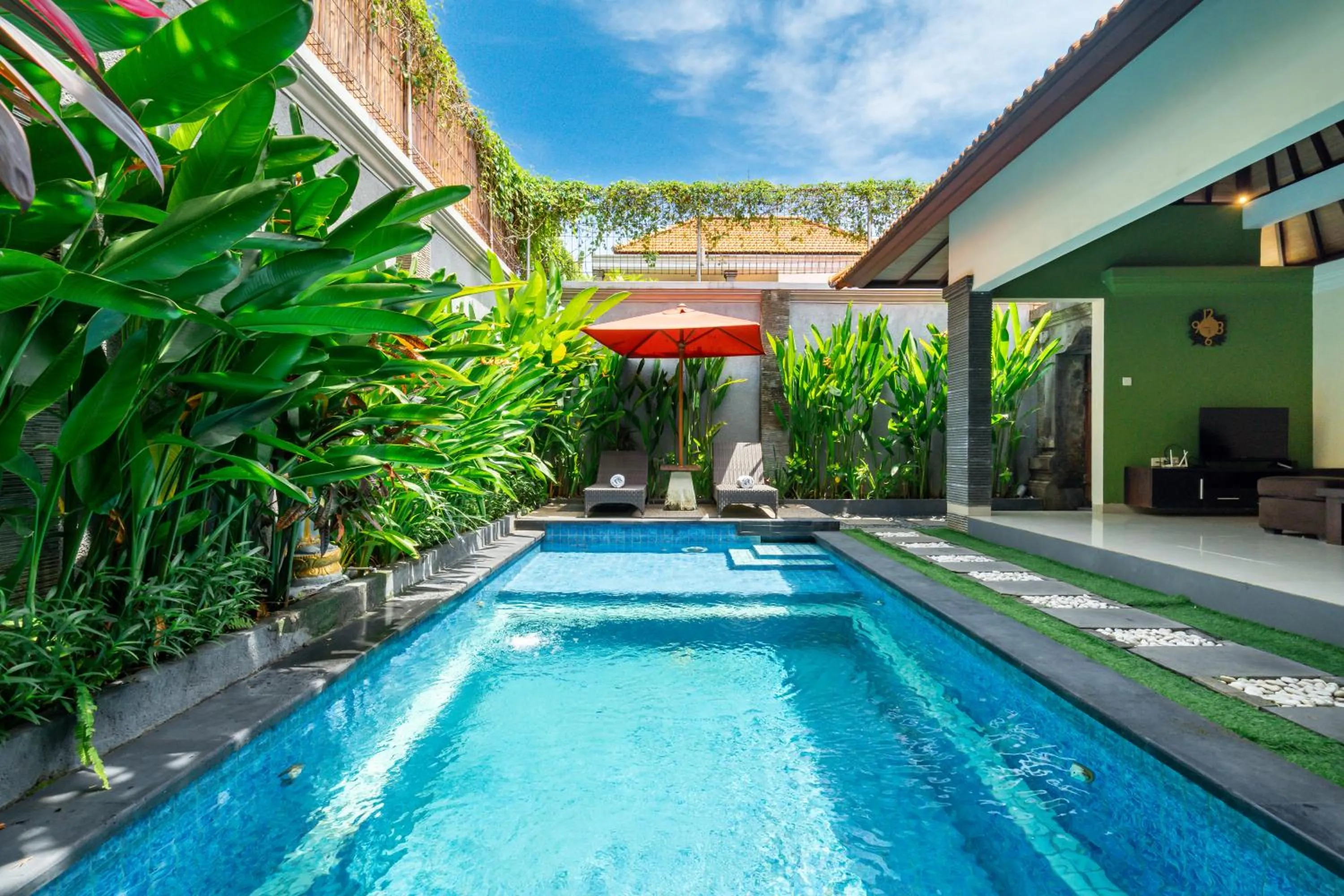 Pool view in De' Bharata Bali Villas