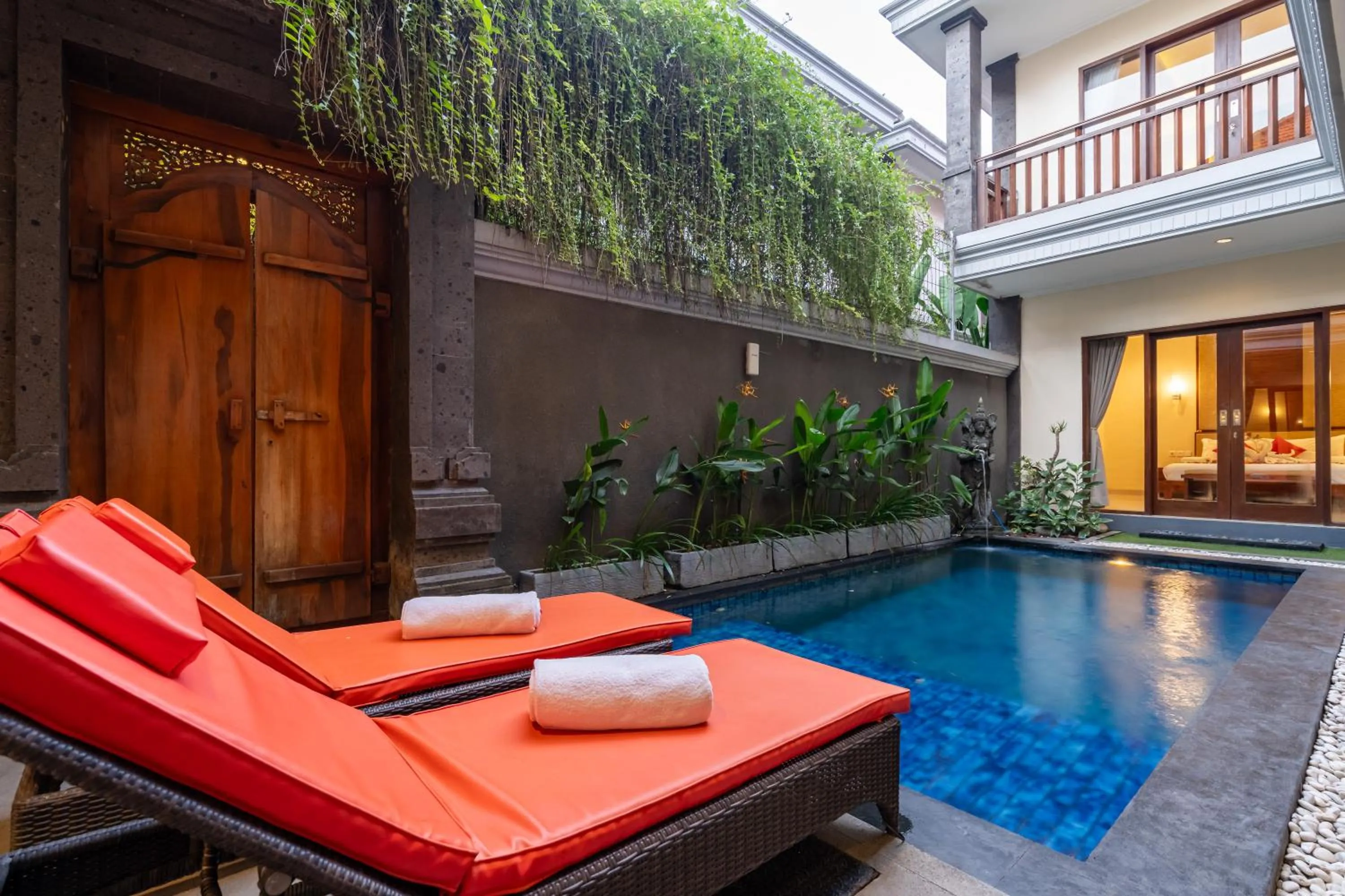 Garden in De' Bharata Bali Villas