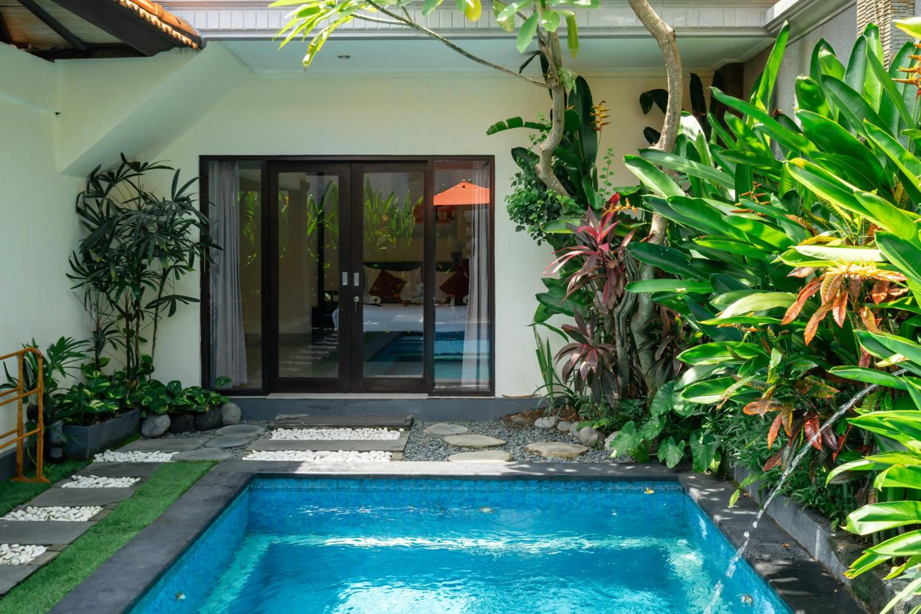 Pool view in De' Bharata Bali Villas