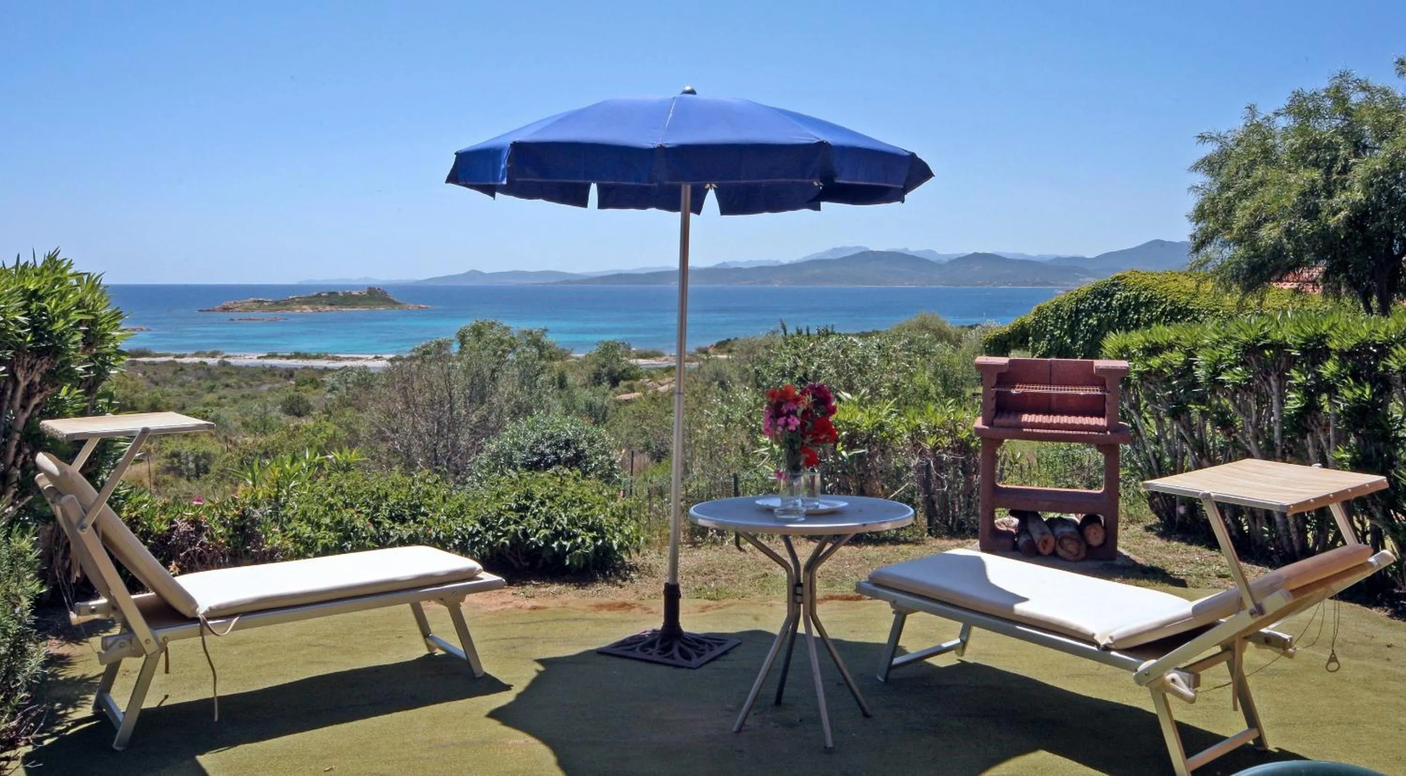 View (from property/room) in Residence Baia Salinedda