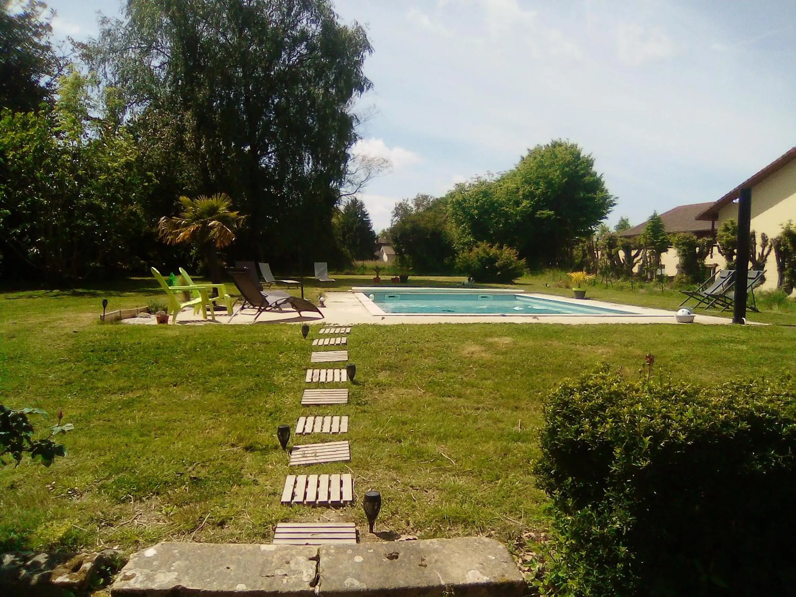 Swimming pool in LA VILLA DU BEARN