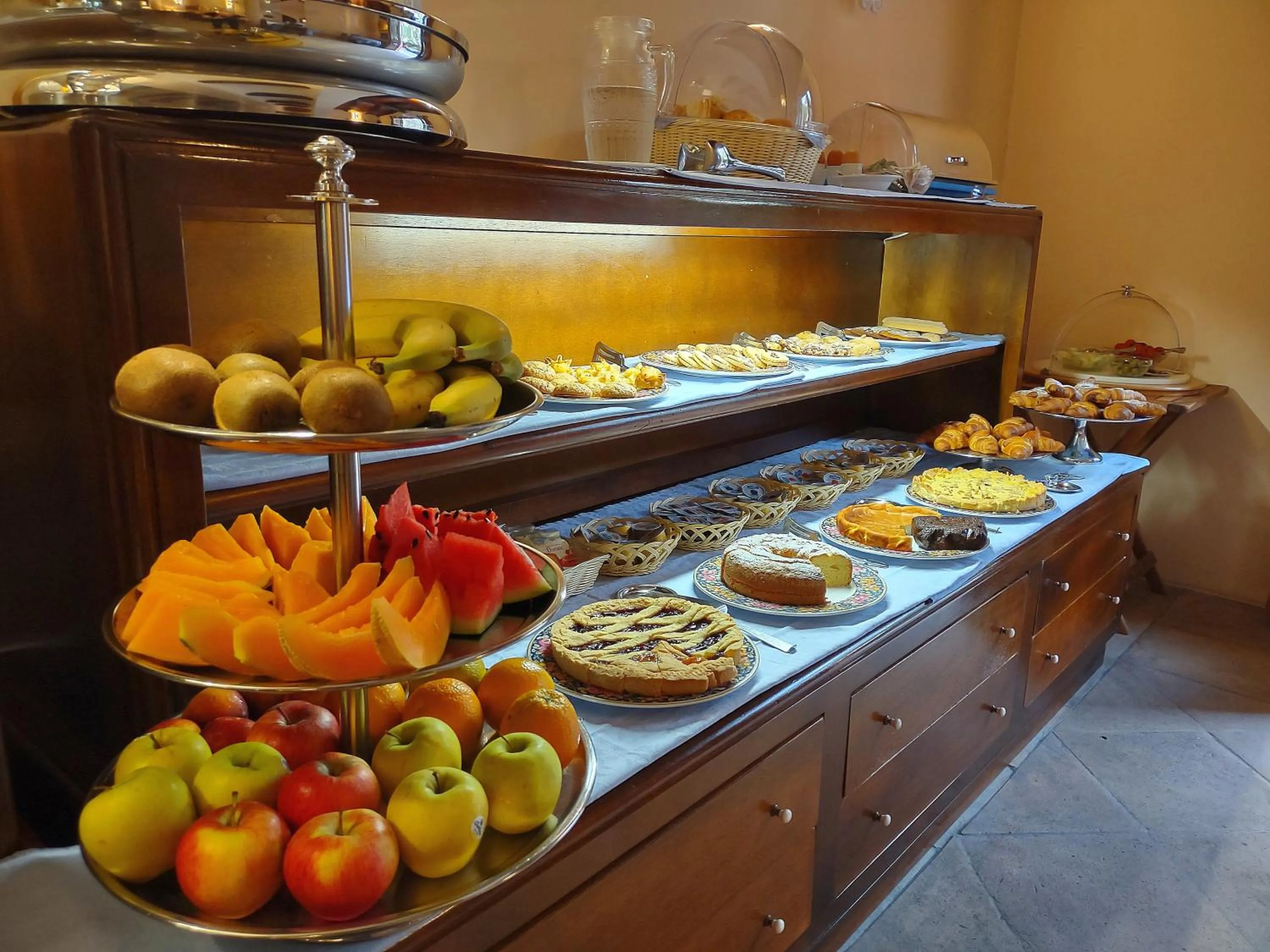 Breakfast in Hotel Il Vecchio Mulino