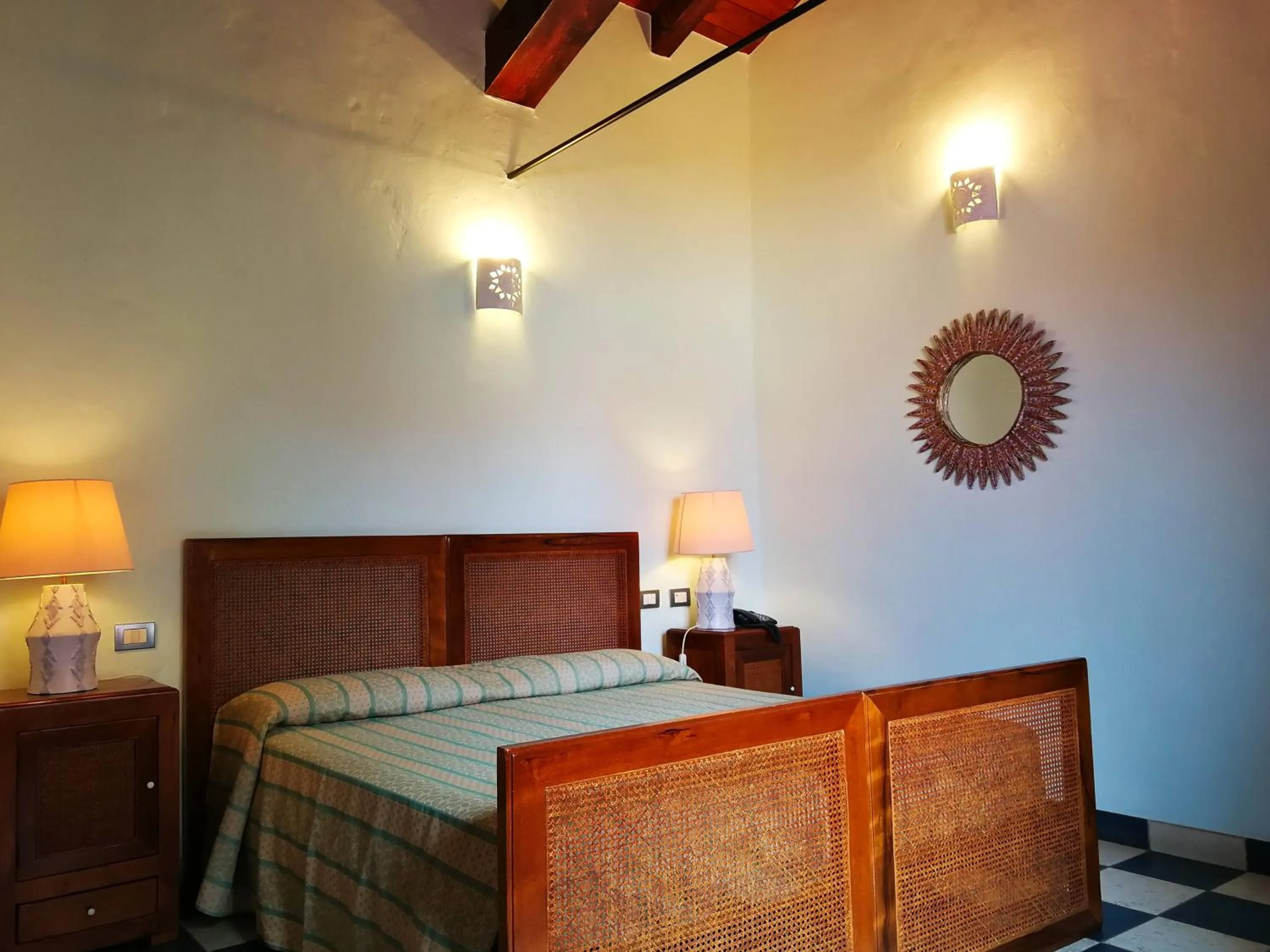 Bed in Hotel Il Vecchio Mulino