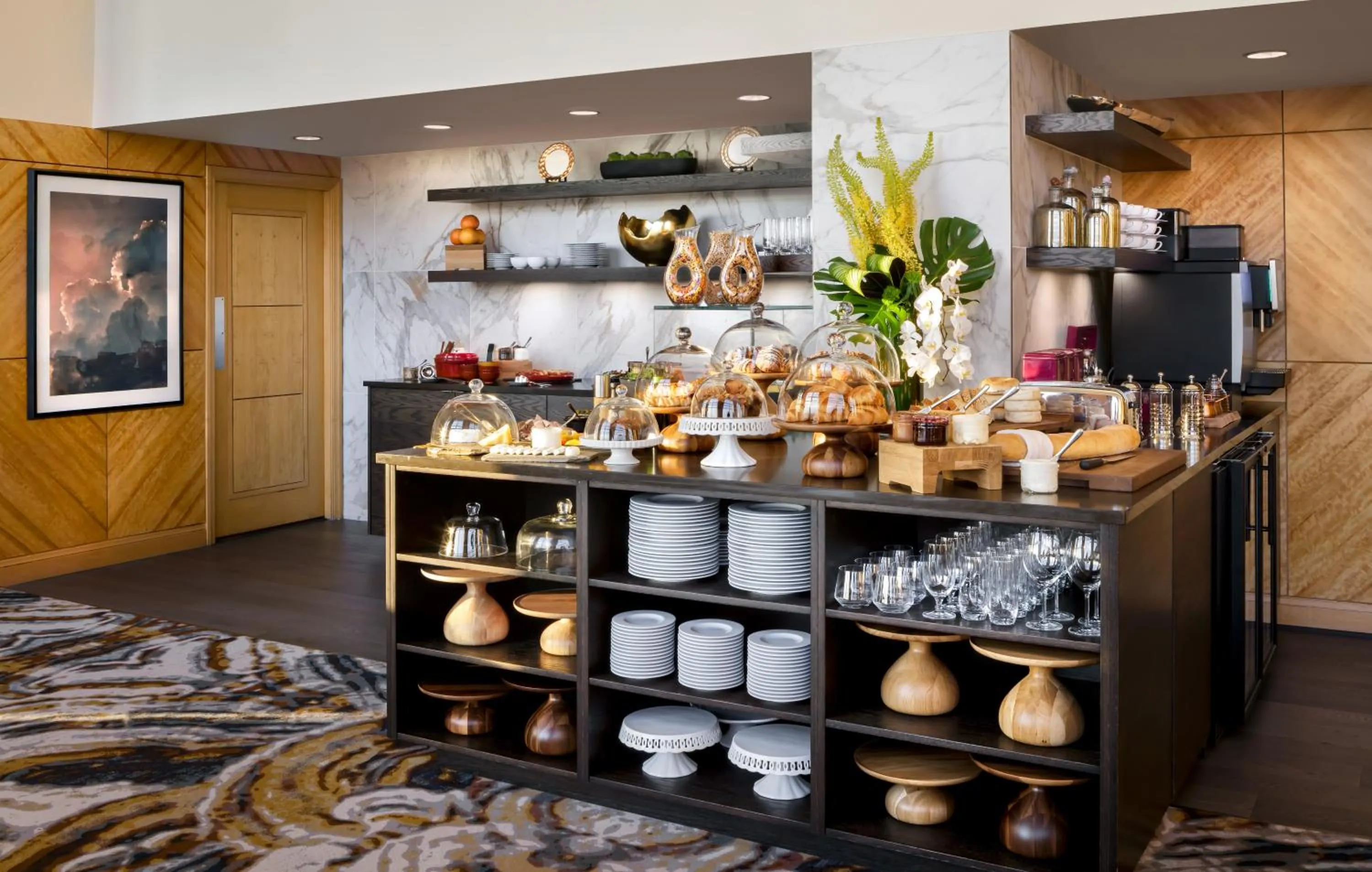 Breakfast in Fairmont Gold at Fairmont Vancouver Airport