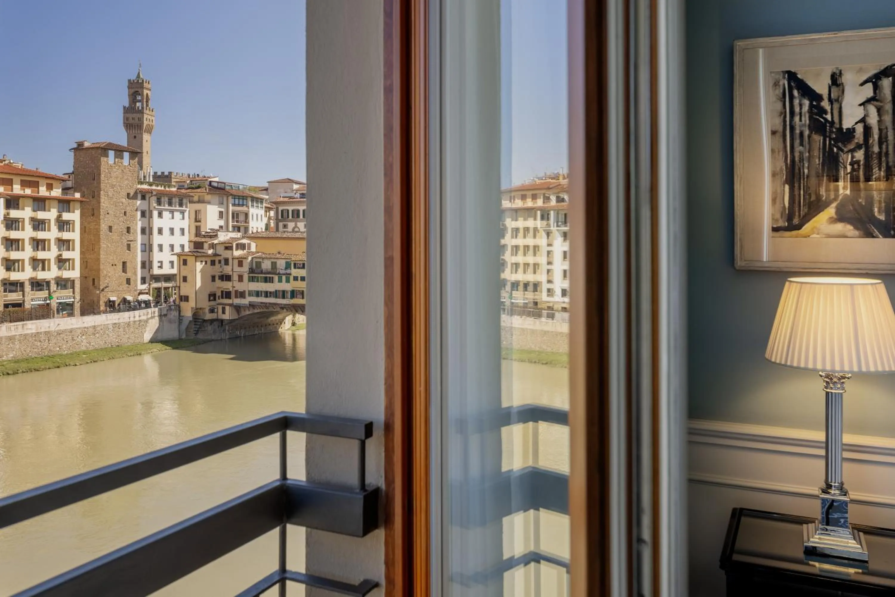 River view in Hotel Lungarno - Lungarno Collection