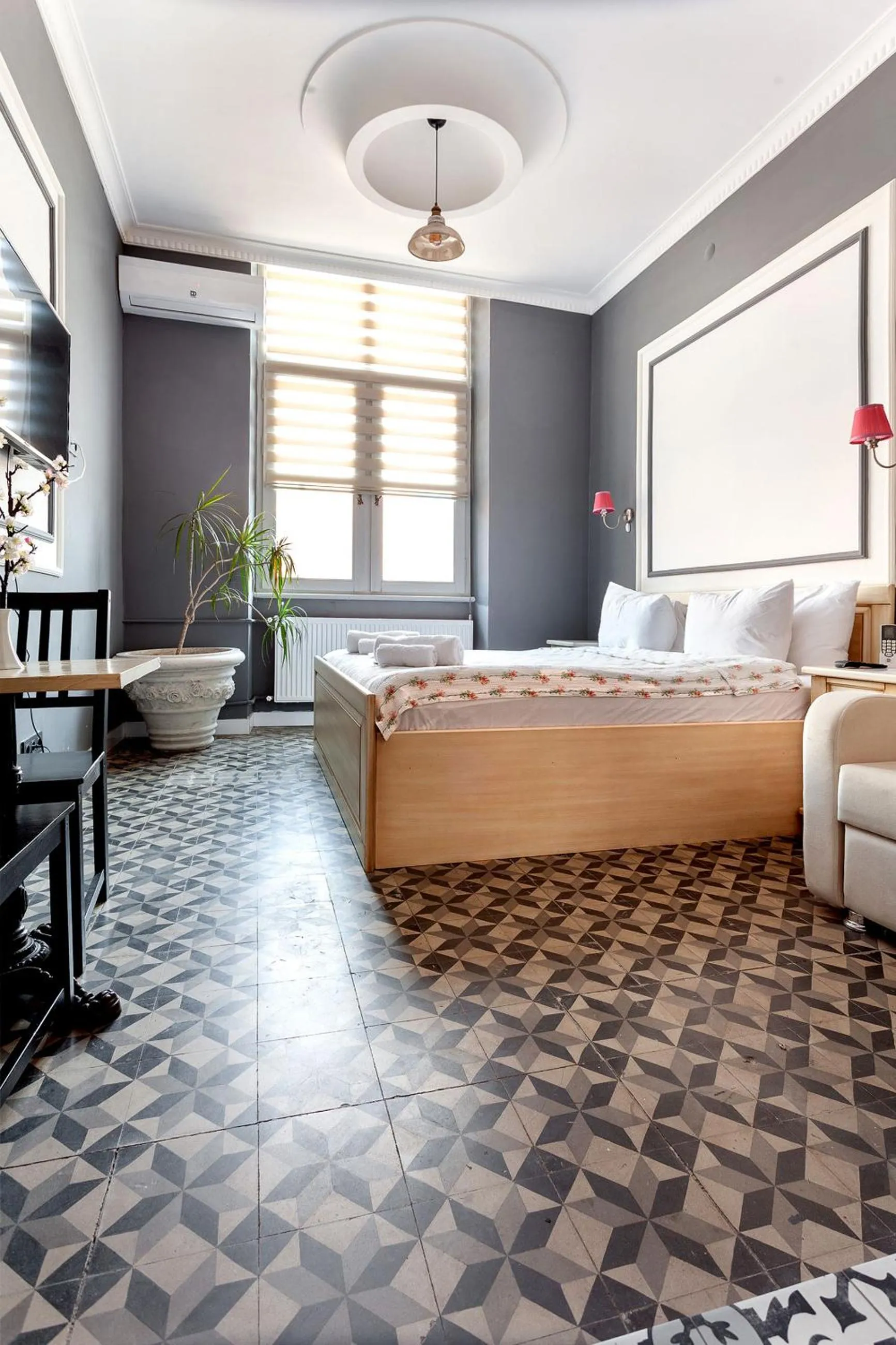 Bed in Cezayir Rooms