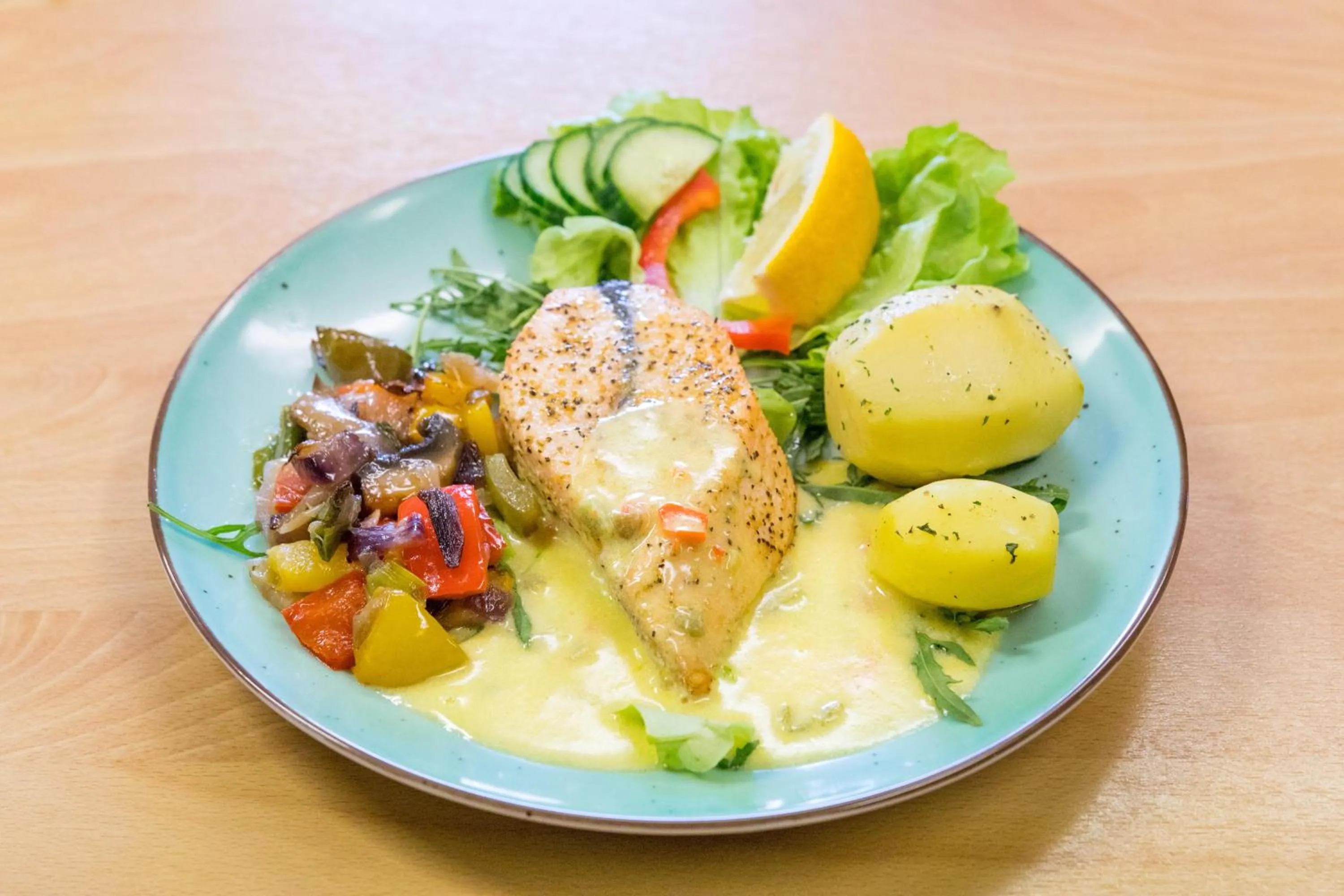 Food close-up in Hotel Nordurljos