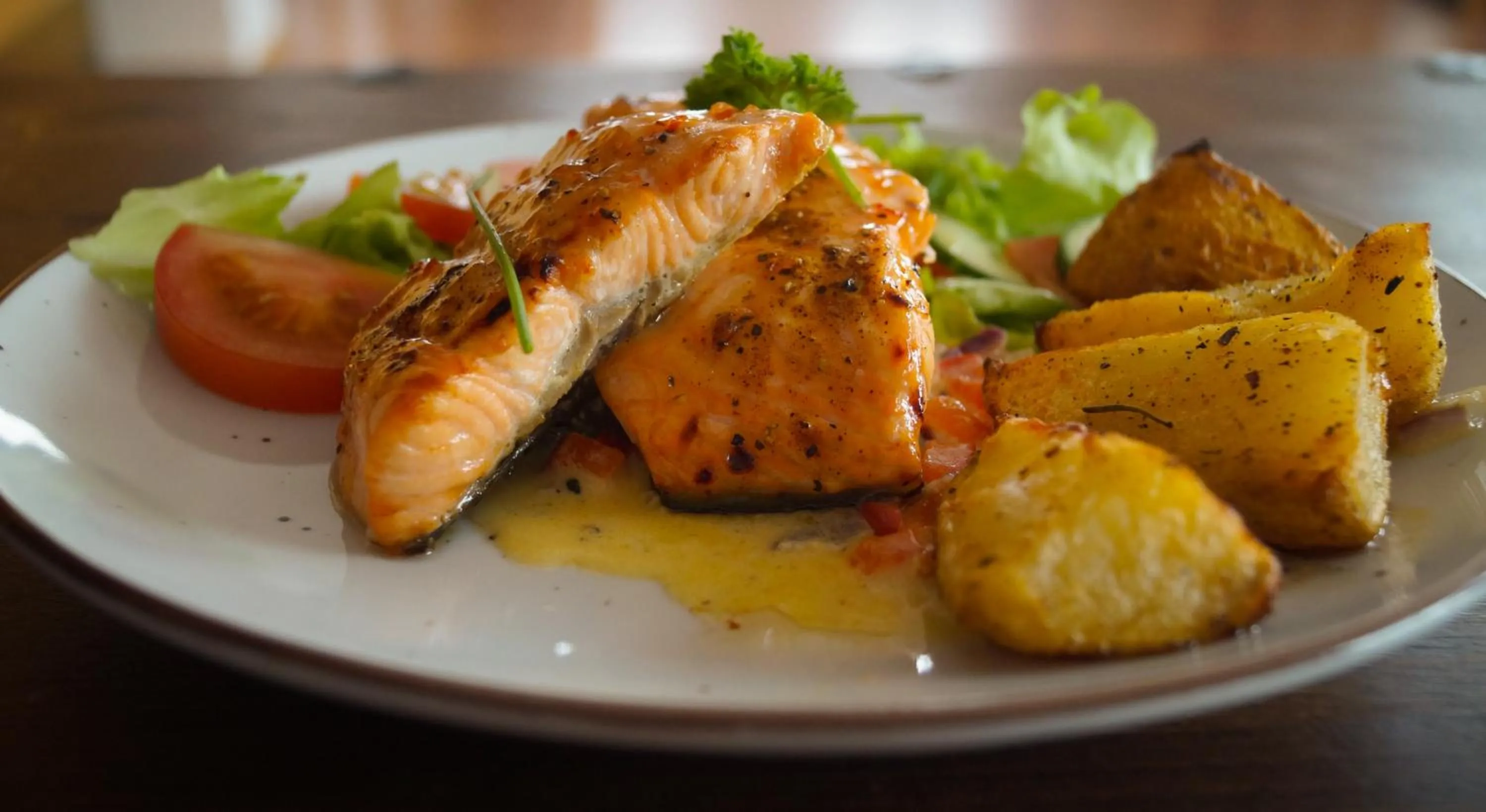 Food close-up in Hotel Nordurljos