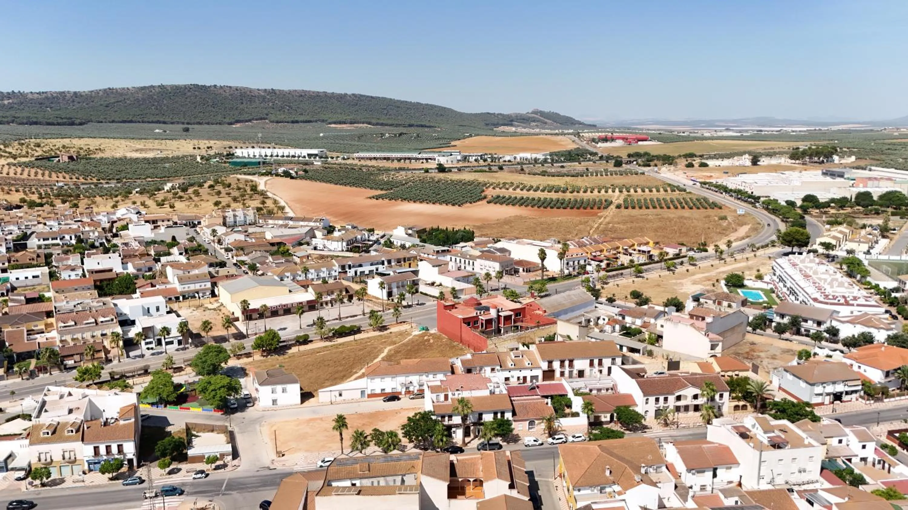 Natural landscape in Hotel Antequera Rural Fortes La Nuit