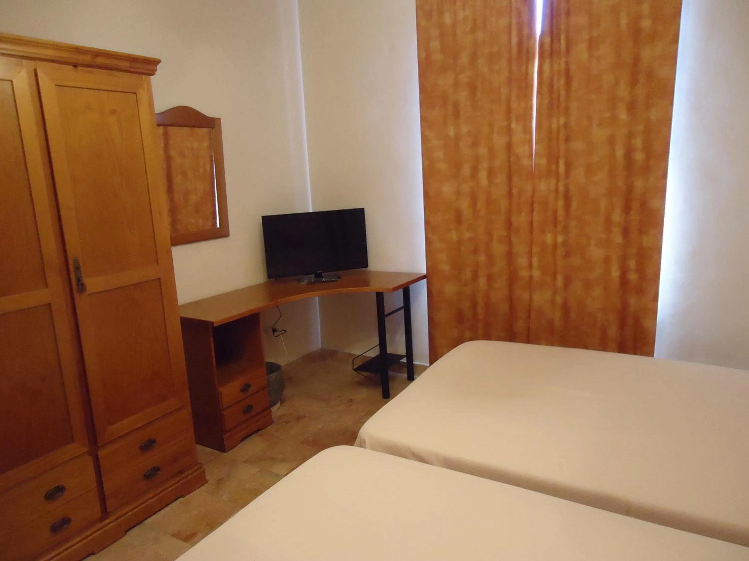 Decorative detail, Bed in Hotel Antequera Rural Fortes La Nuit