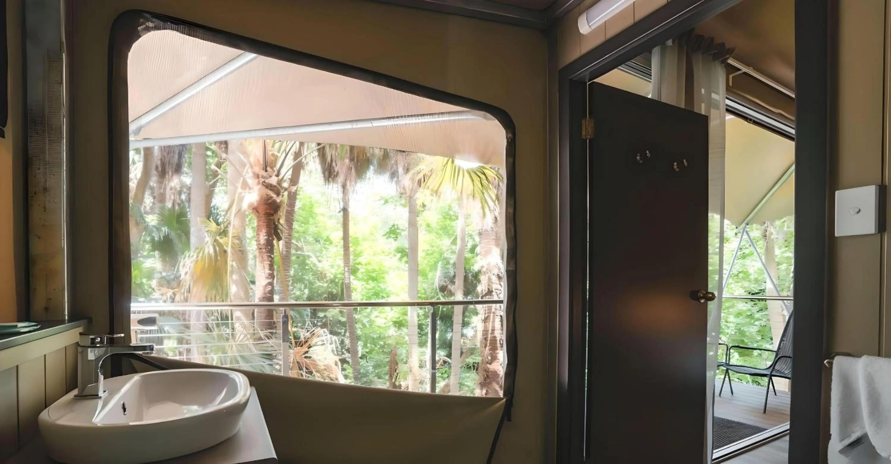 Bathroom in Tiona Holiday Park