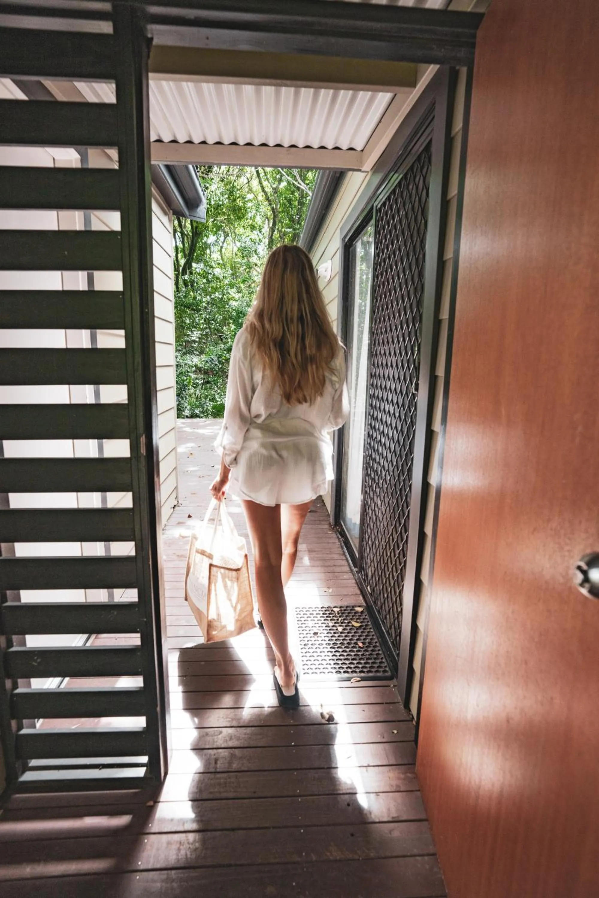 People in Tiona Holiday Park