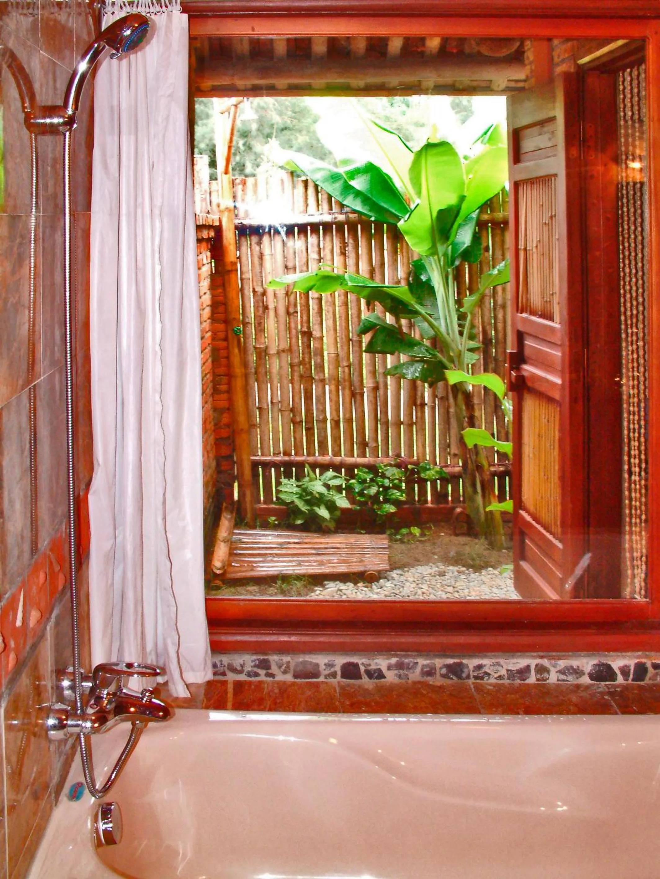 Decorative detail in Van Chai Resort