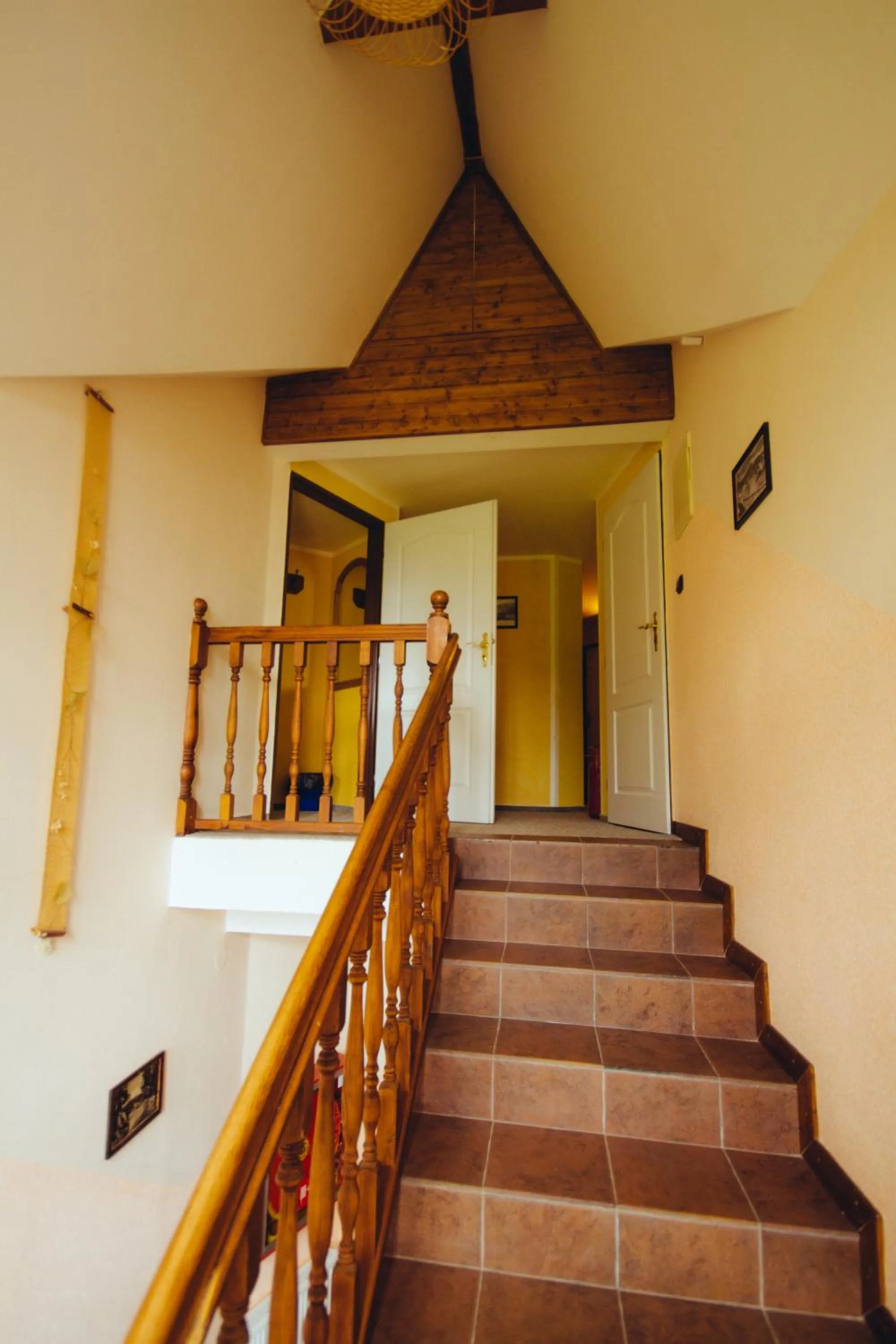 Decorative detail in Penzion Rotunda