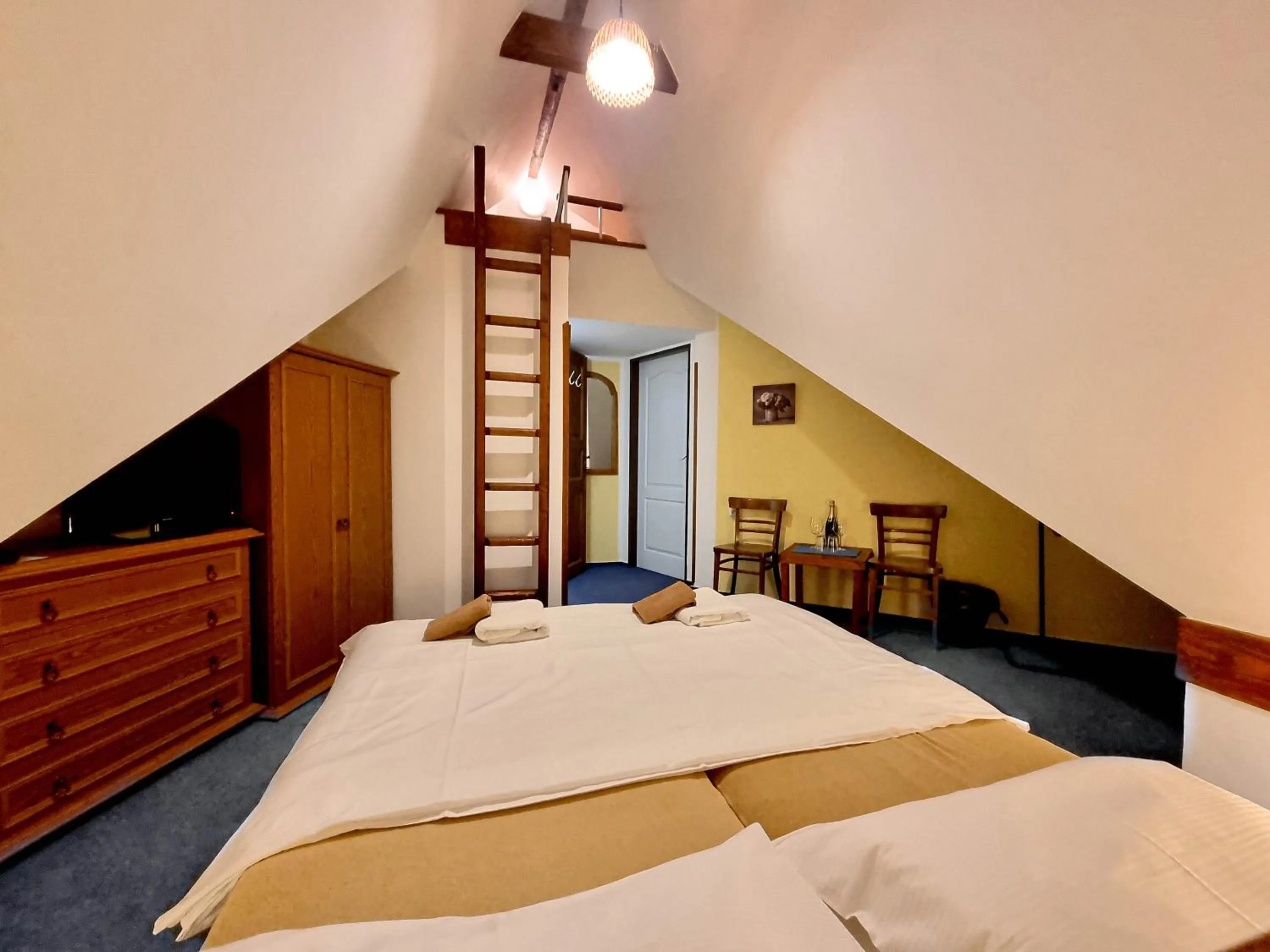 Bed in Penzion Rotunda