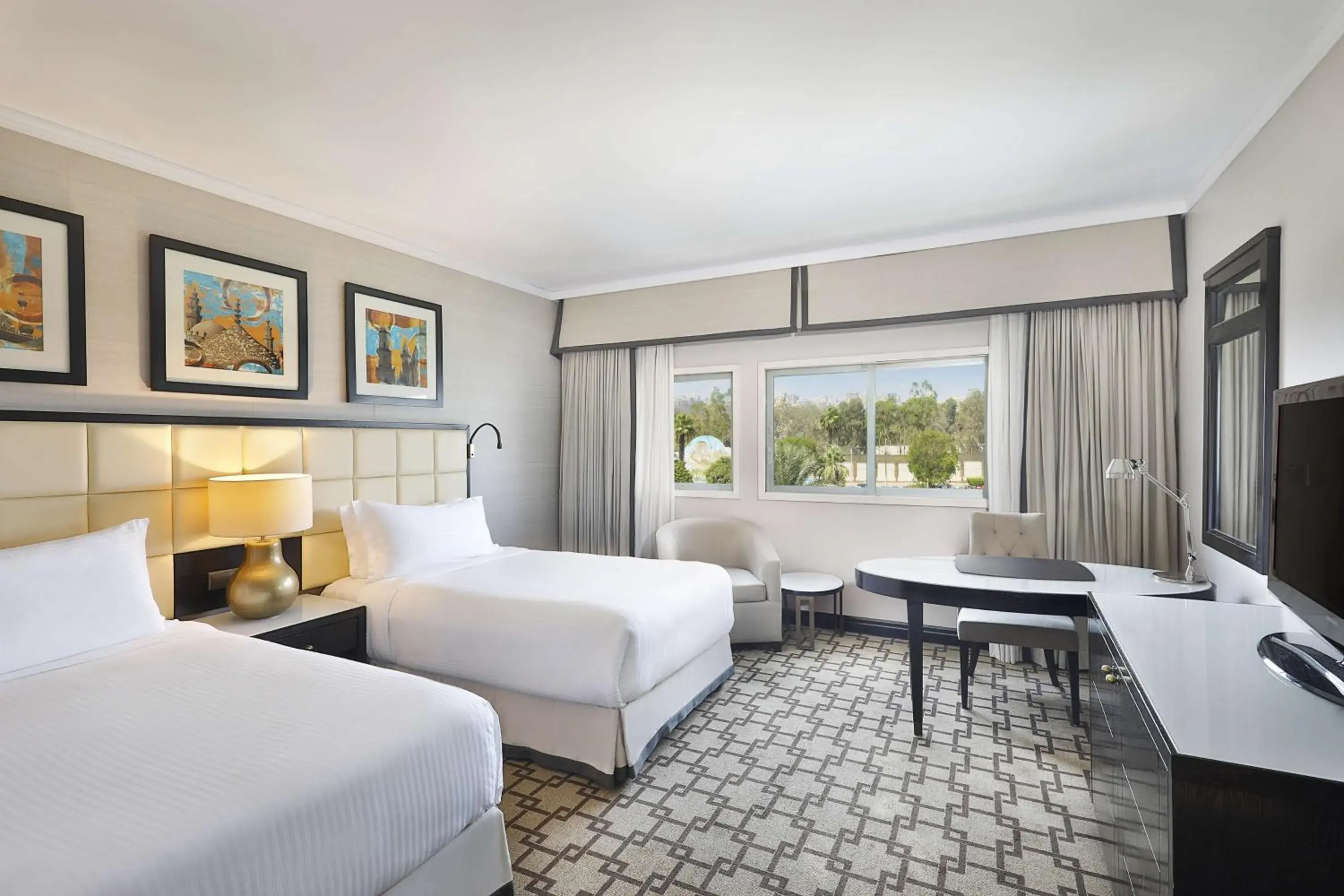 Executive Twin Room in Hilton Cairo Heliopolis Hotel Executive Twin Room in Hilton Cairo Heliopolis Hotel