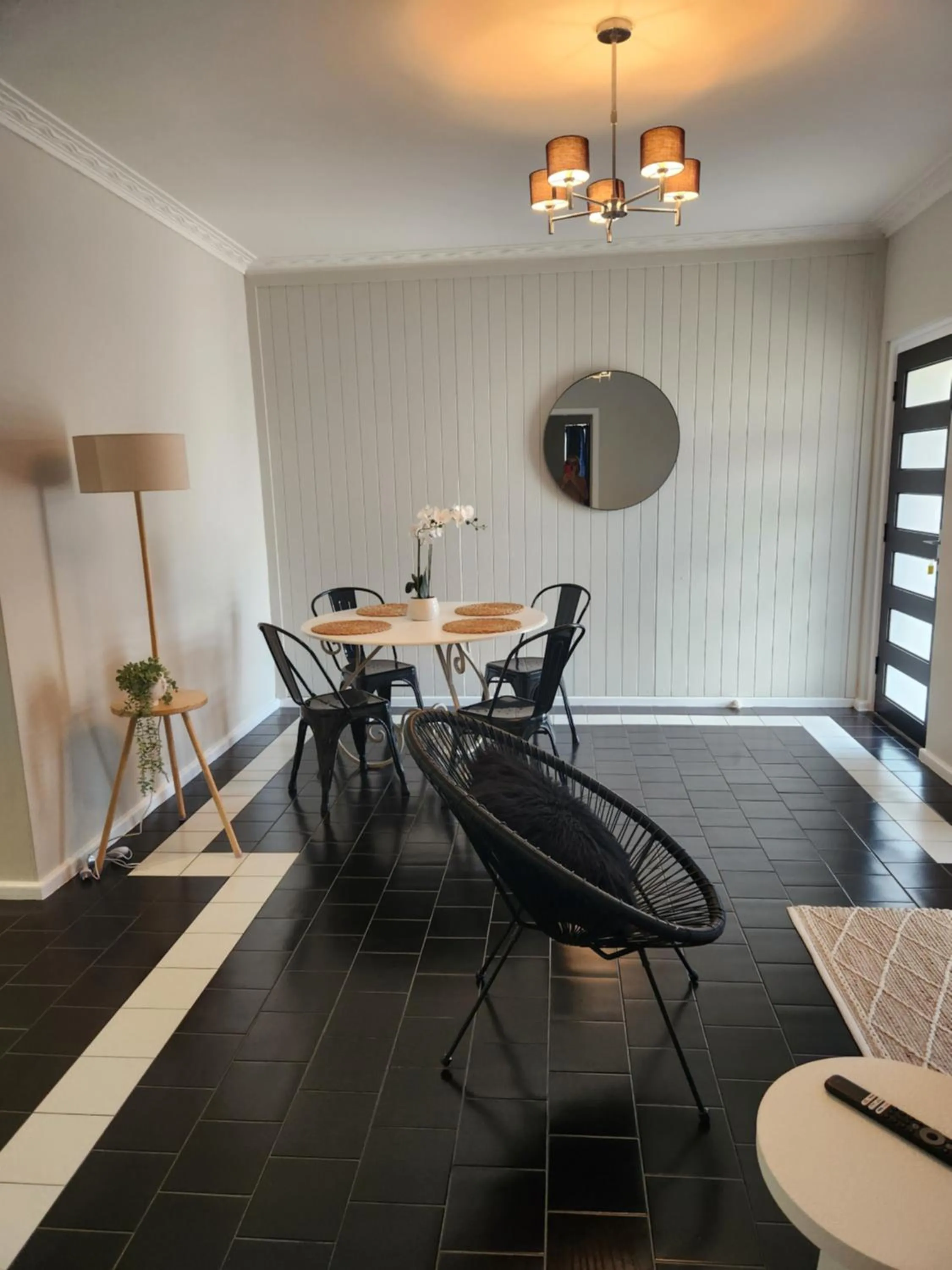 Dining area in Kindred Studio Apartments