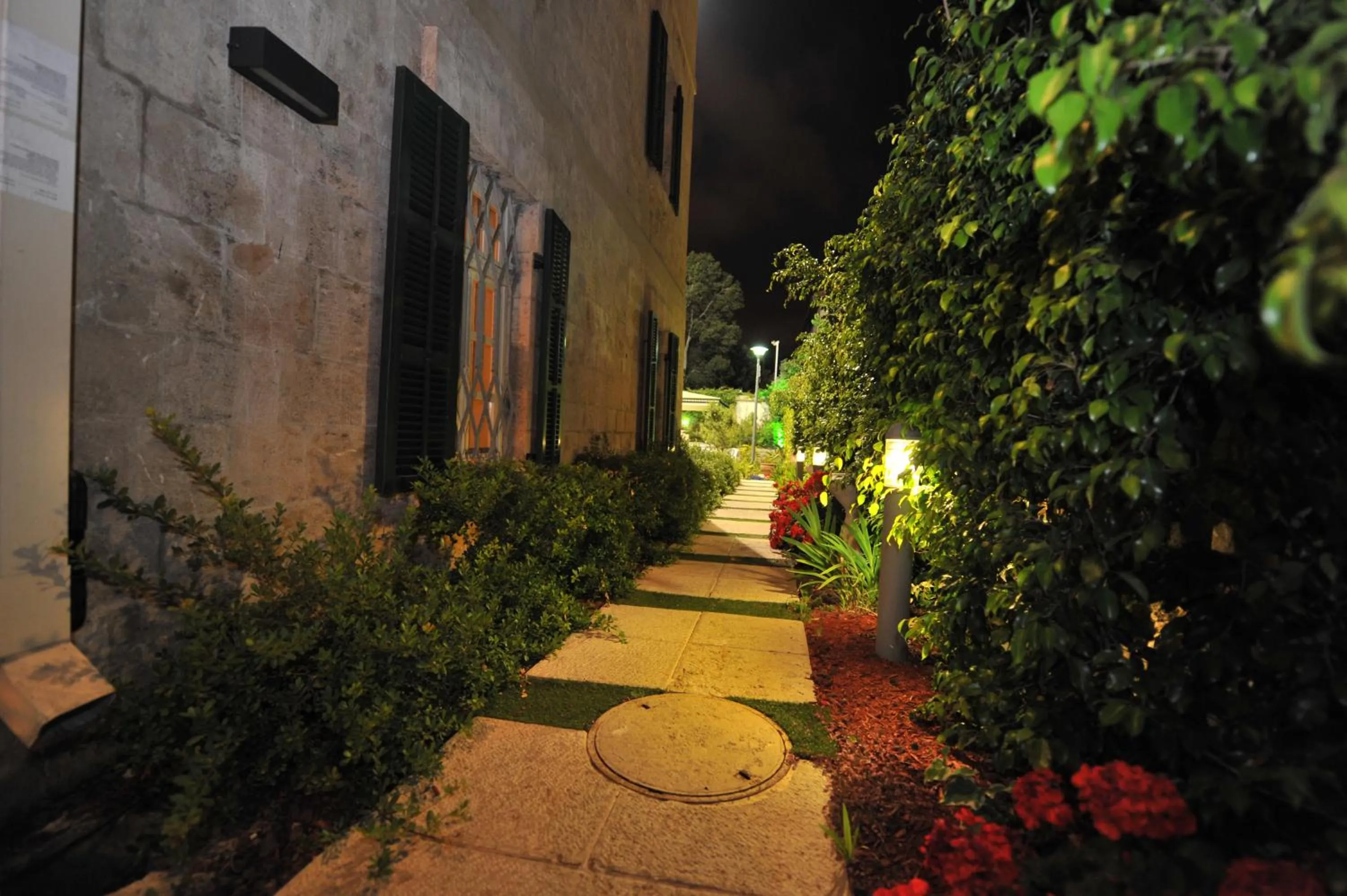 Decorative detail in The Colony Hotel