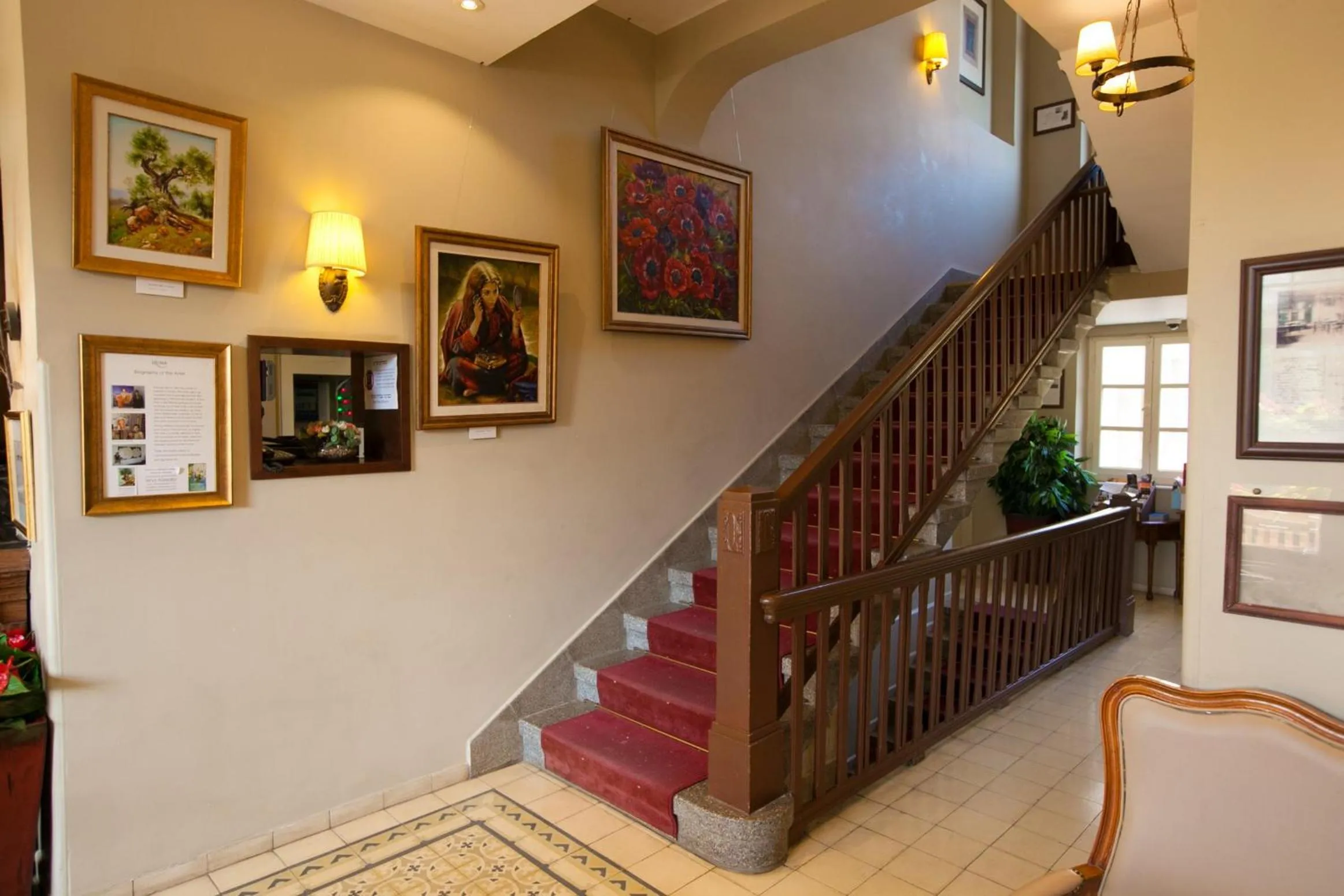 Lobby or reception in The Colony Hotel