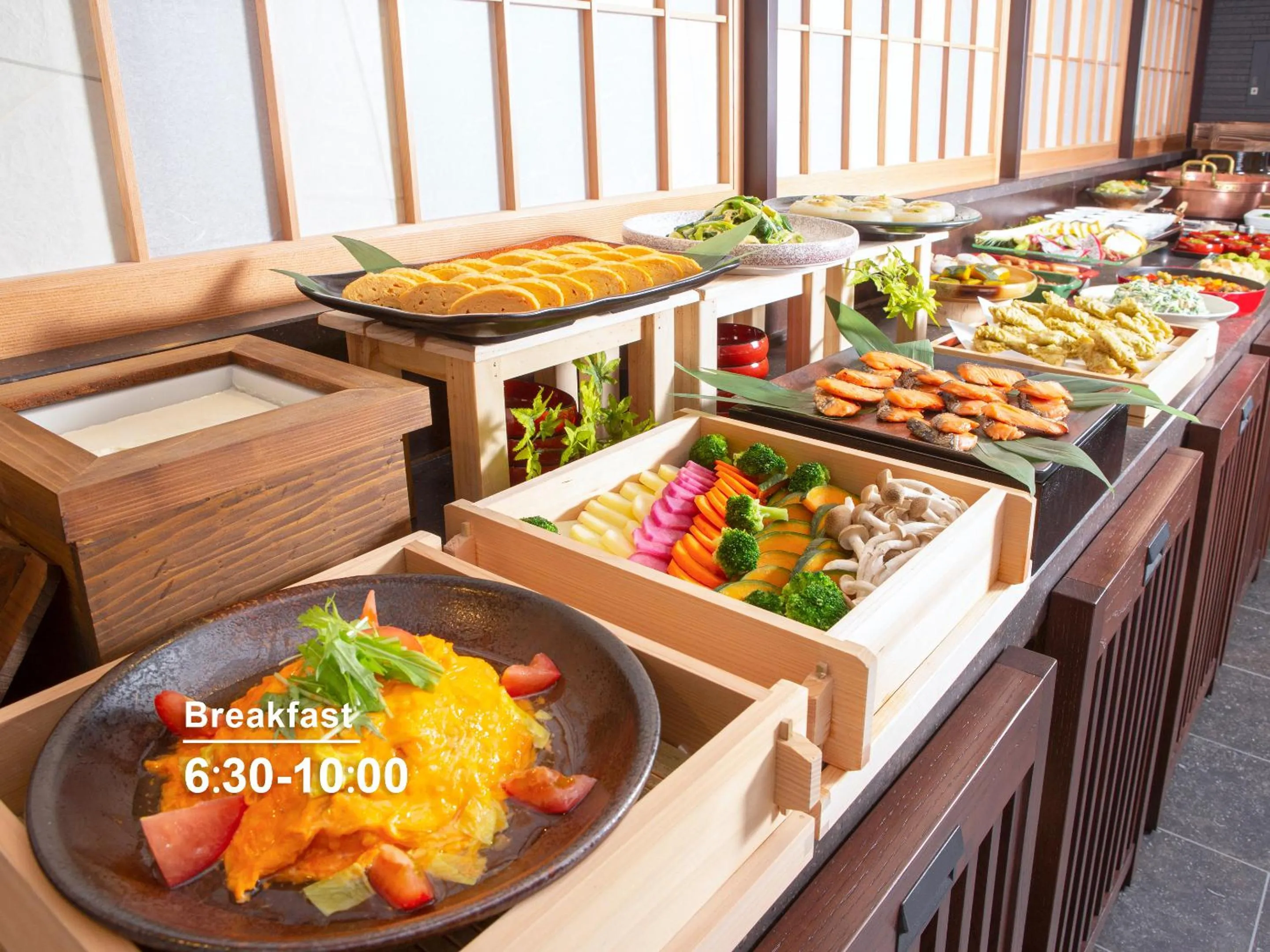 Breakfast in Mitsui Garden Hotel Kyoto Station