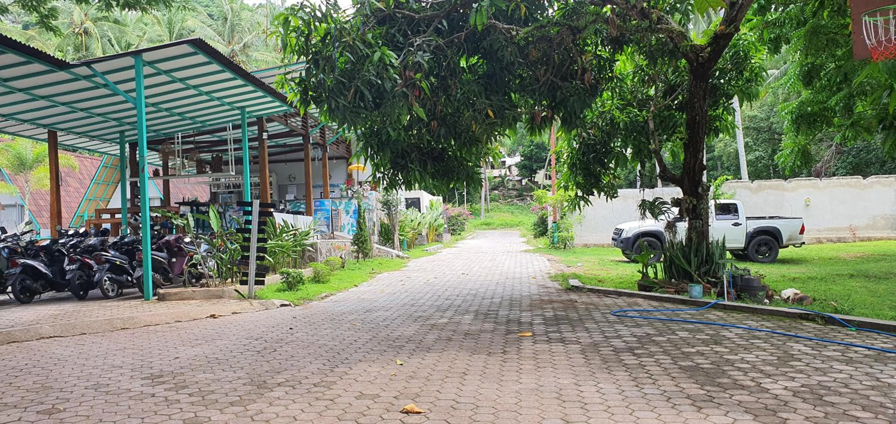 Natural landscape in Makarma Resort Lombok