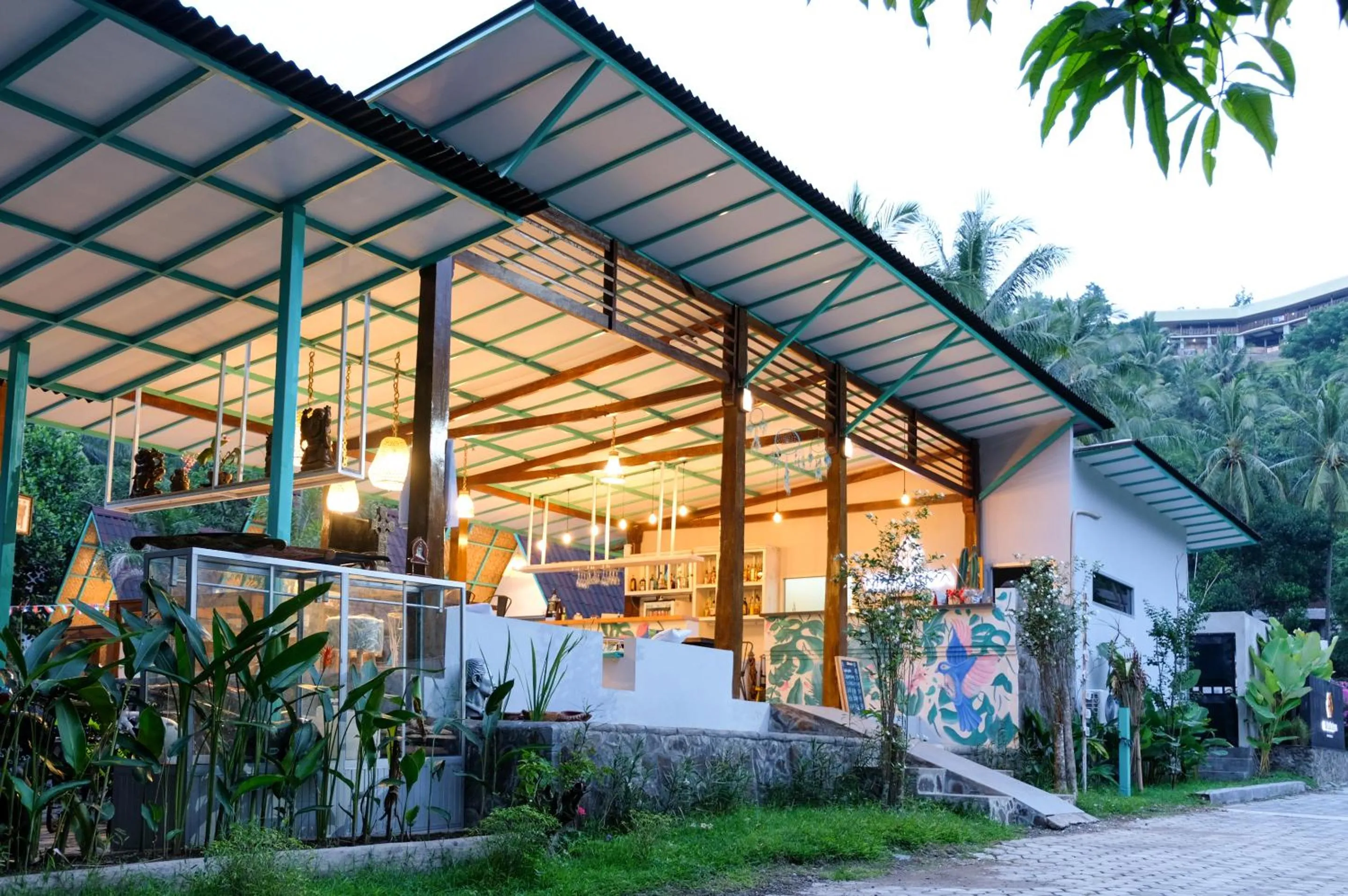 Property building in Makarma Resort Lombok