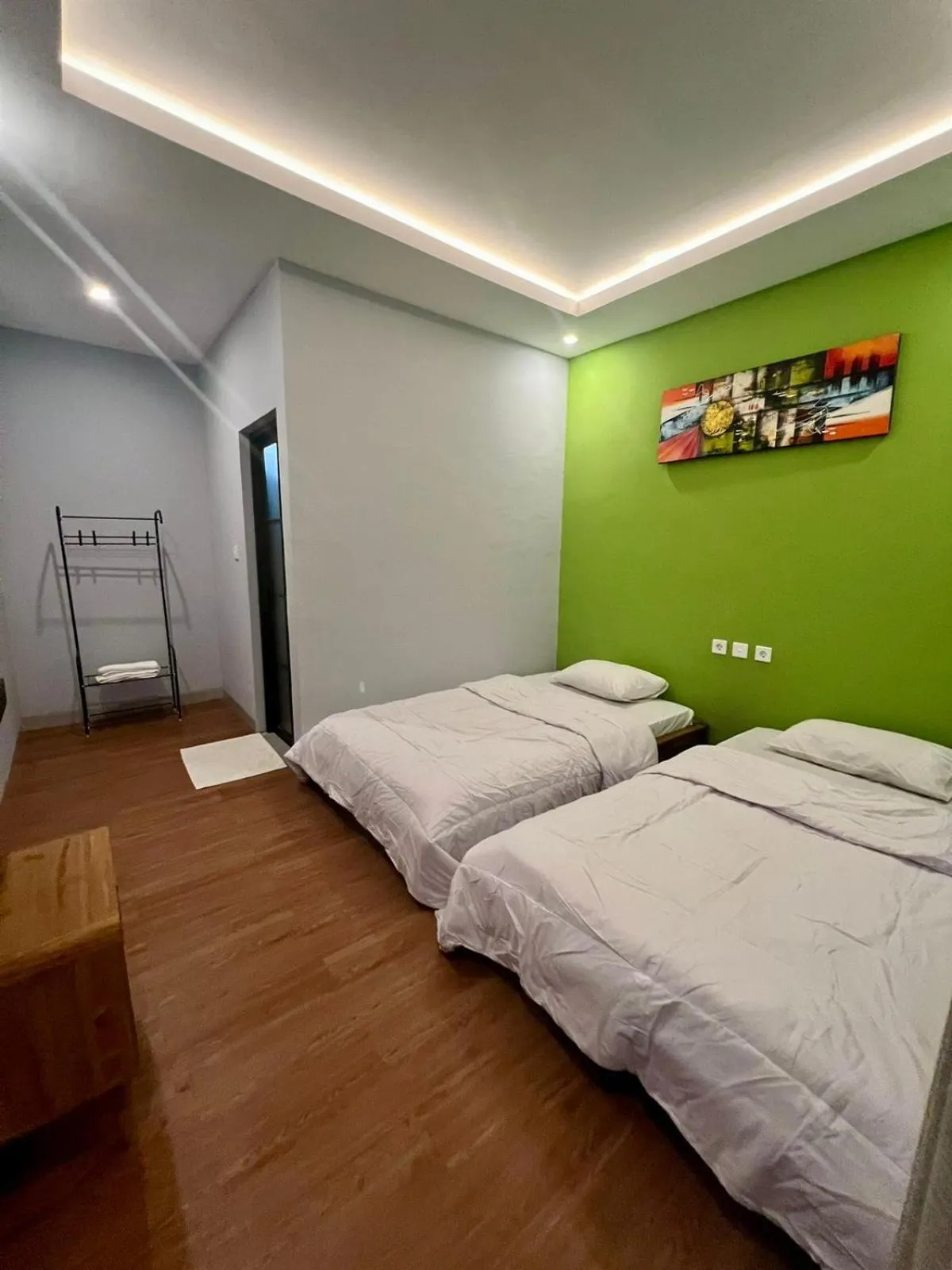 Bed in Makarma Resort Lombok