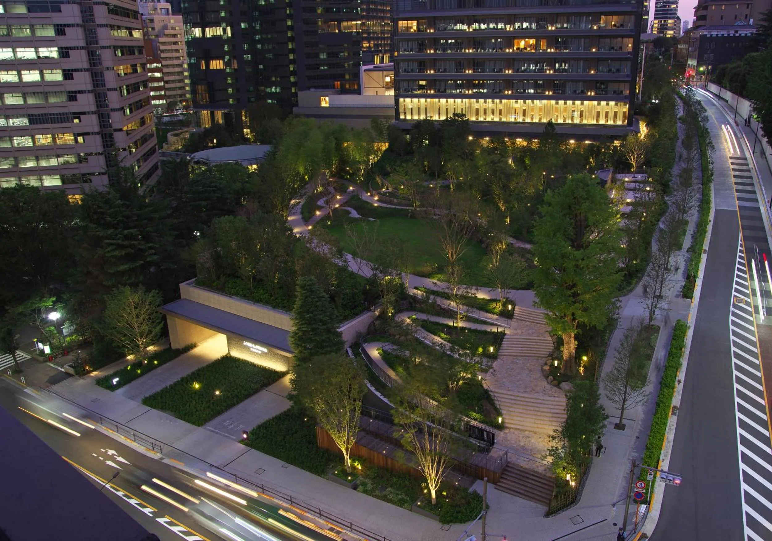 Garden in The Okura Tokyo