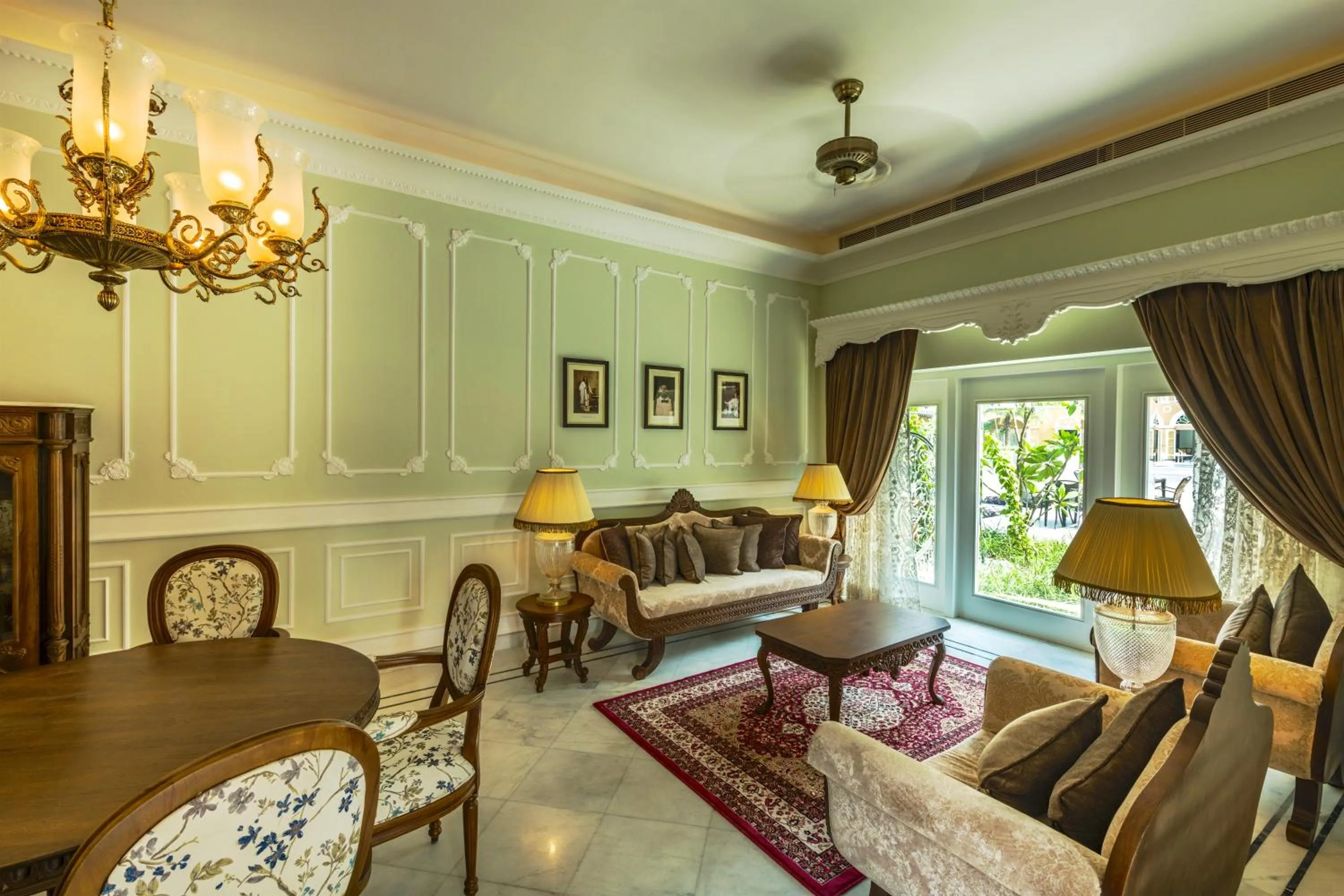 Living room in Raajkutir - IHCL SeleQtions