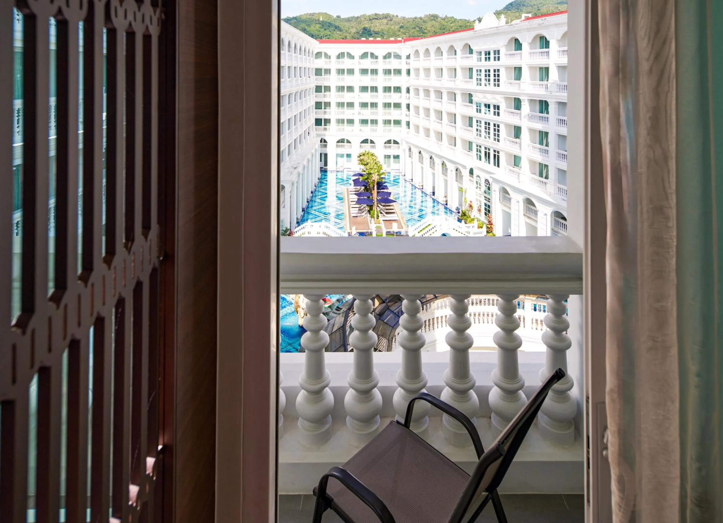 Pool view in Mövenpick Myth Hotel Patong Phuket