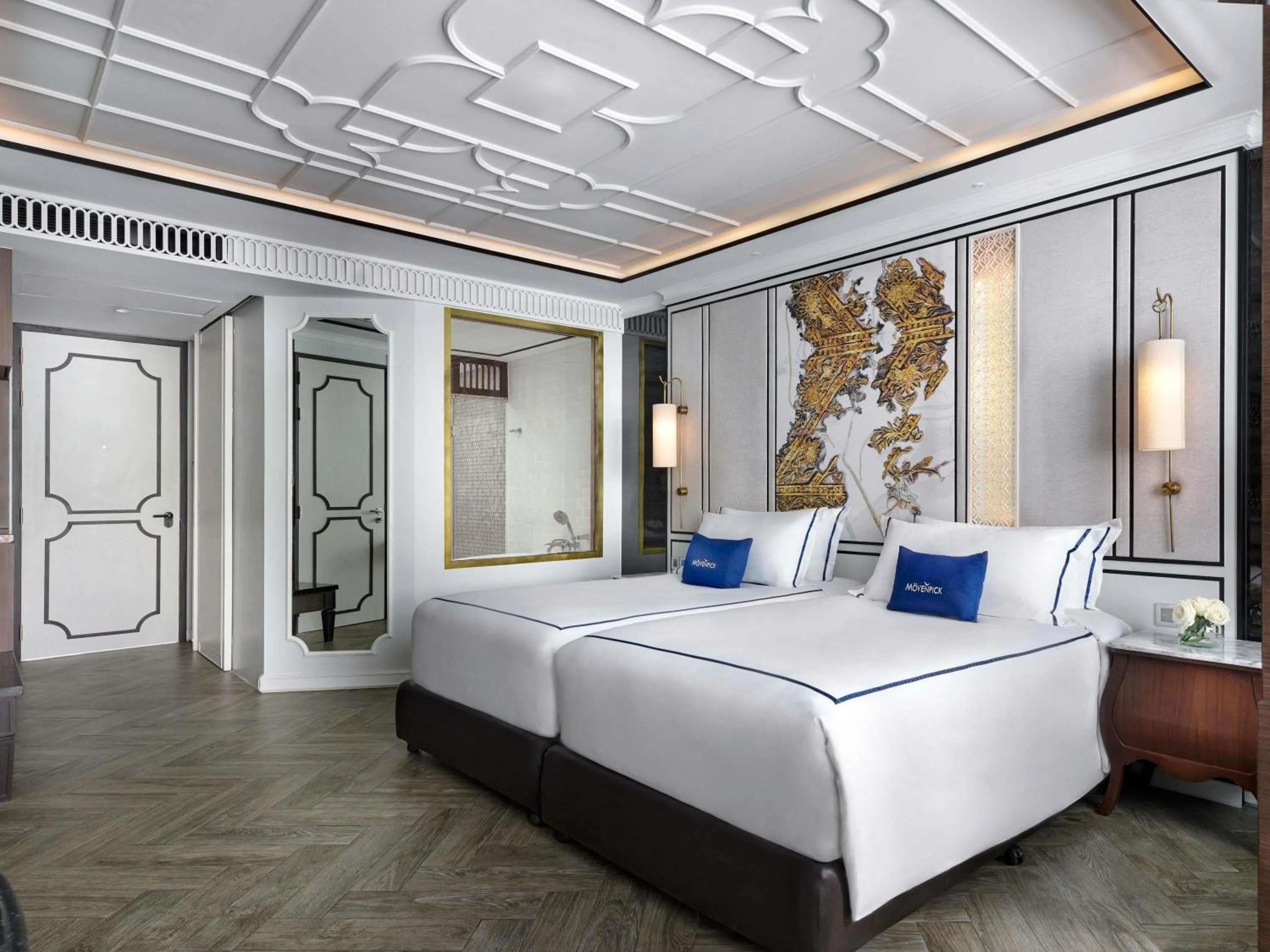 Bedroom, Bed in Mövenpick Myth Hotel Patong Phuket