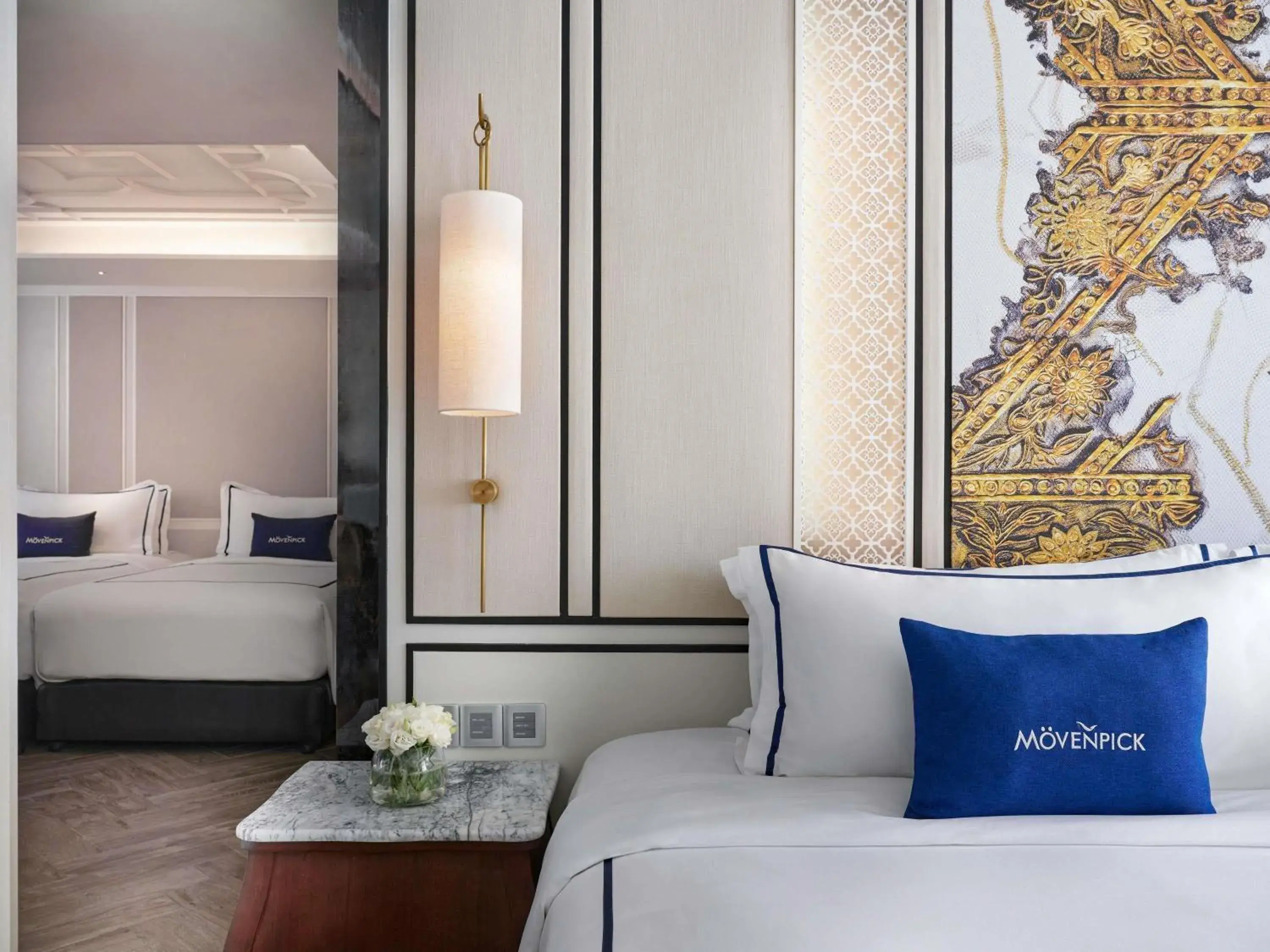 Family Suite with One King Bed and 2 Single Beds in Mövenpick Myth Hotel Patong Phuket Family Suite with One King Bed and 2 Single Beds in Mövenpick Myth Hotel Patong Phuket