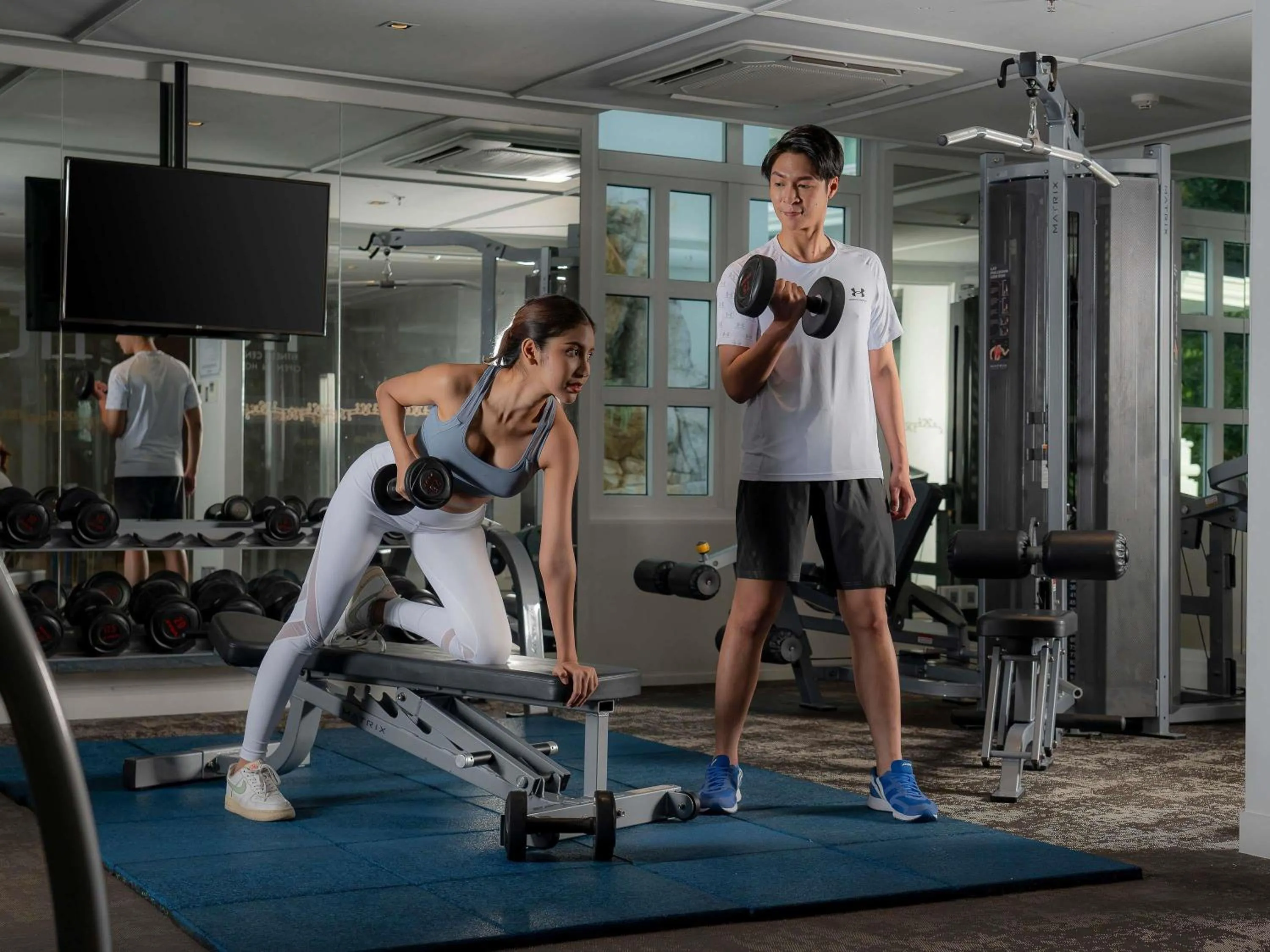 Fitness centre/facilities in Mövenpick Myth Hotel Patong Phuket