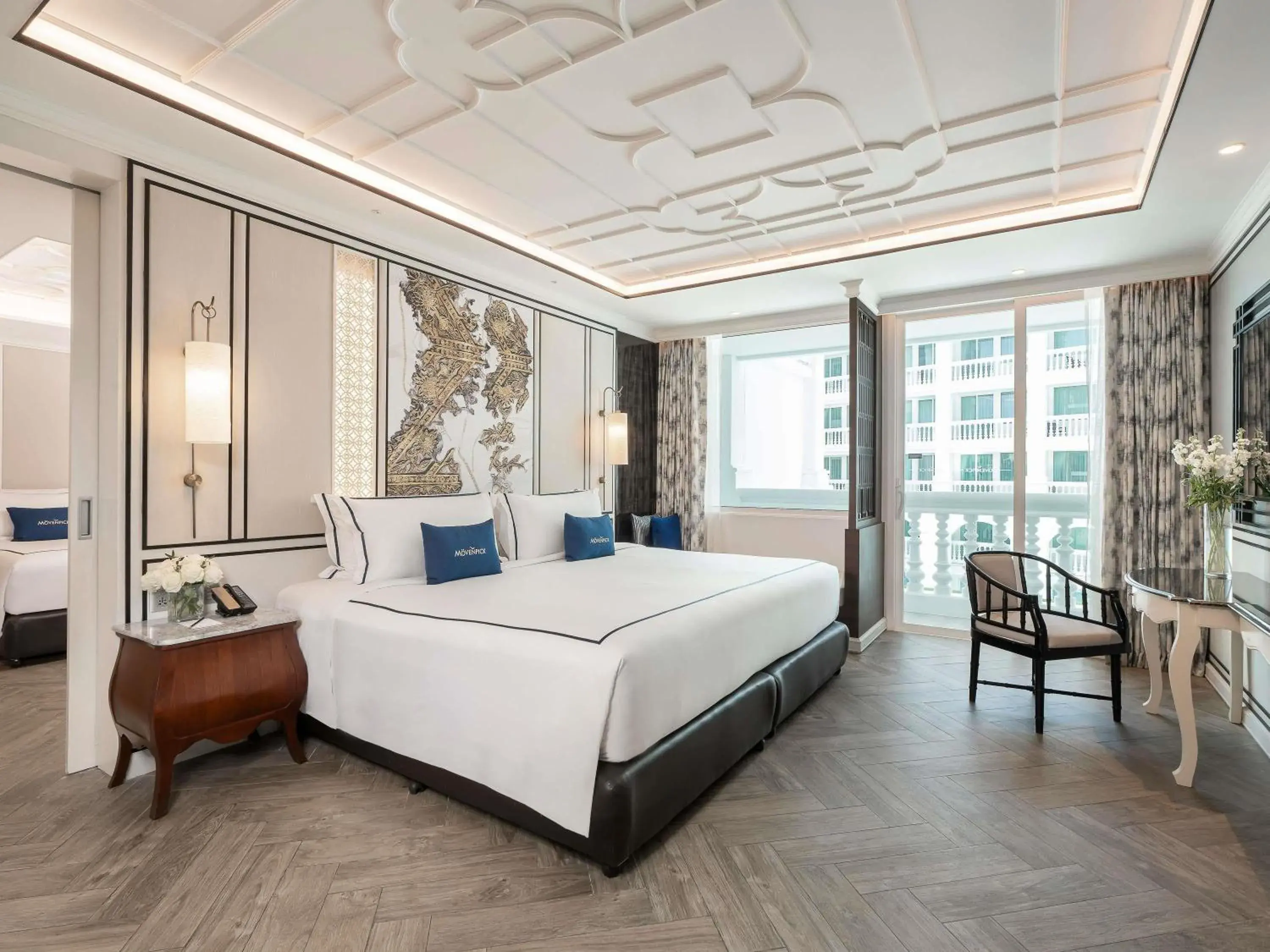 Family Suite with One King Bed and 2 Single Beds in Mövenpick Myth Hotel Patong Phuket Family Suite with One King Bed and 2 Single Beds in Mövenpick Myth Hotel Patong Phuket