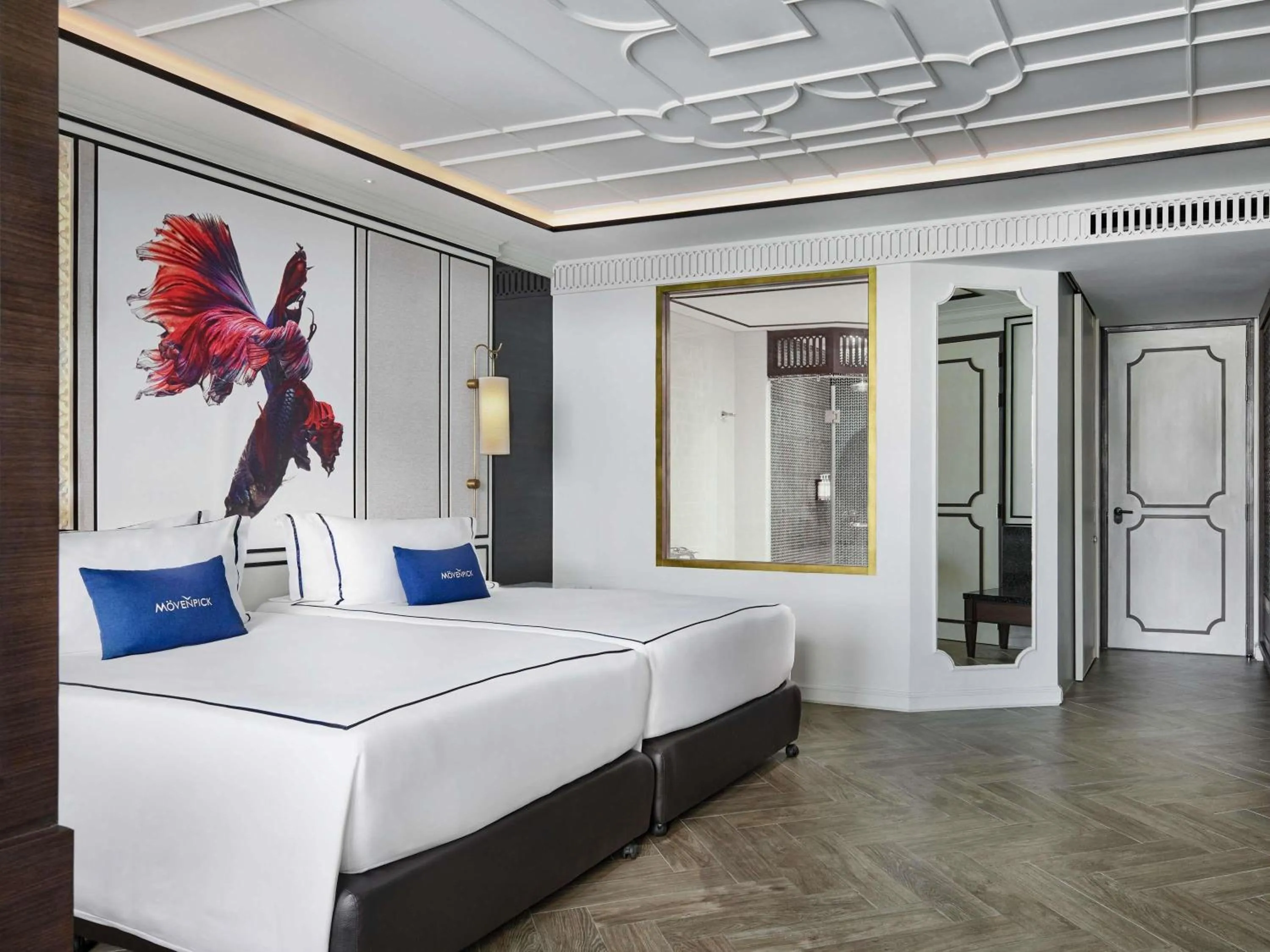 Bedroom, Bed in Mövenpick Myth Hotel Patong Phuket