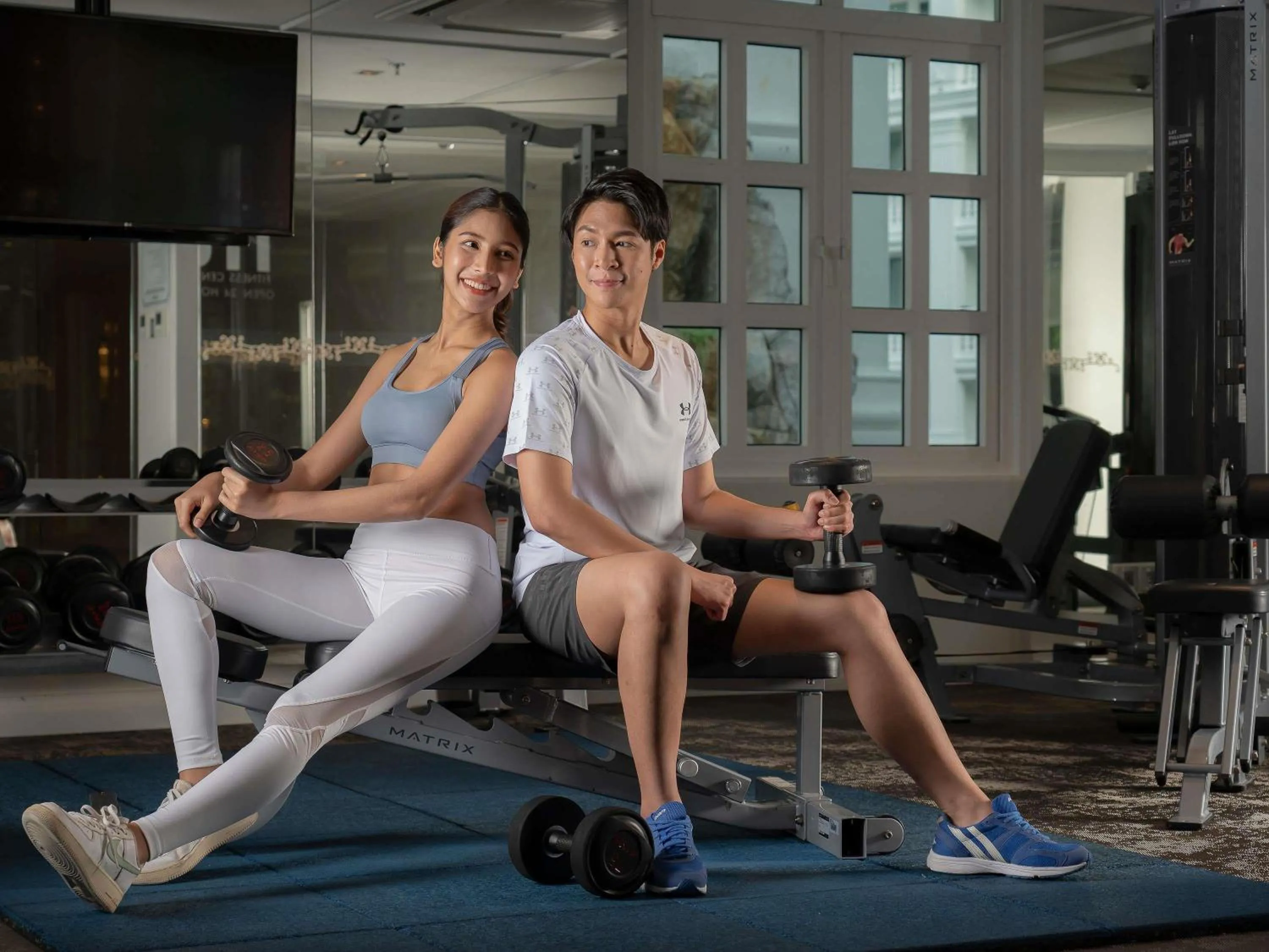 Fitness centre/facilities in Mövenpick Myth Hotel Patong Phuket