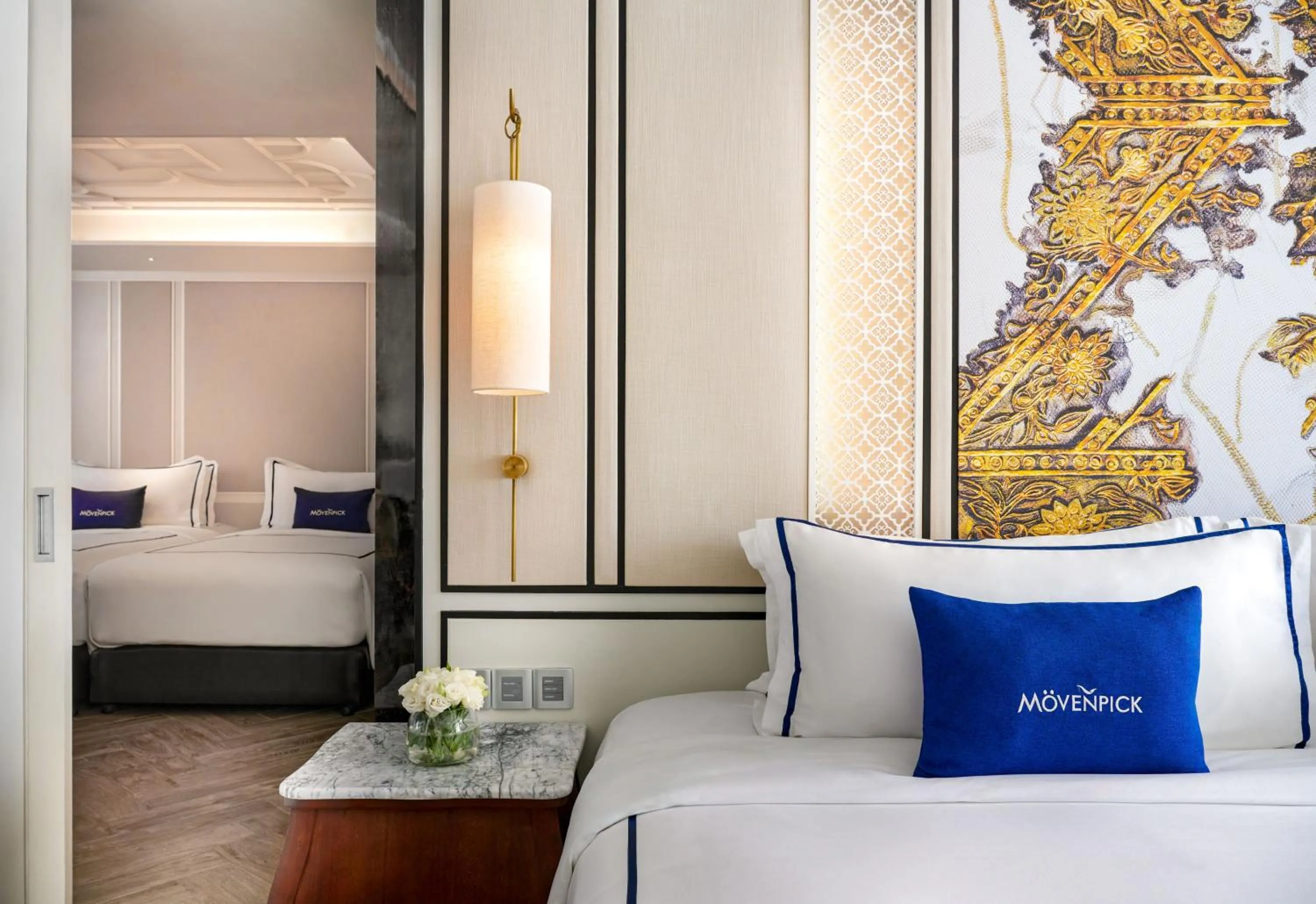 Bedroom, Bed in Mövenpick Myth Hotel Patong Phuket