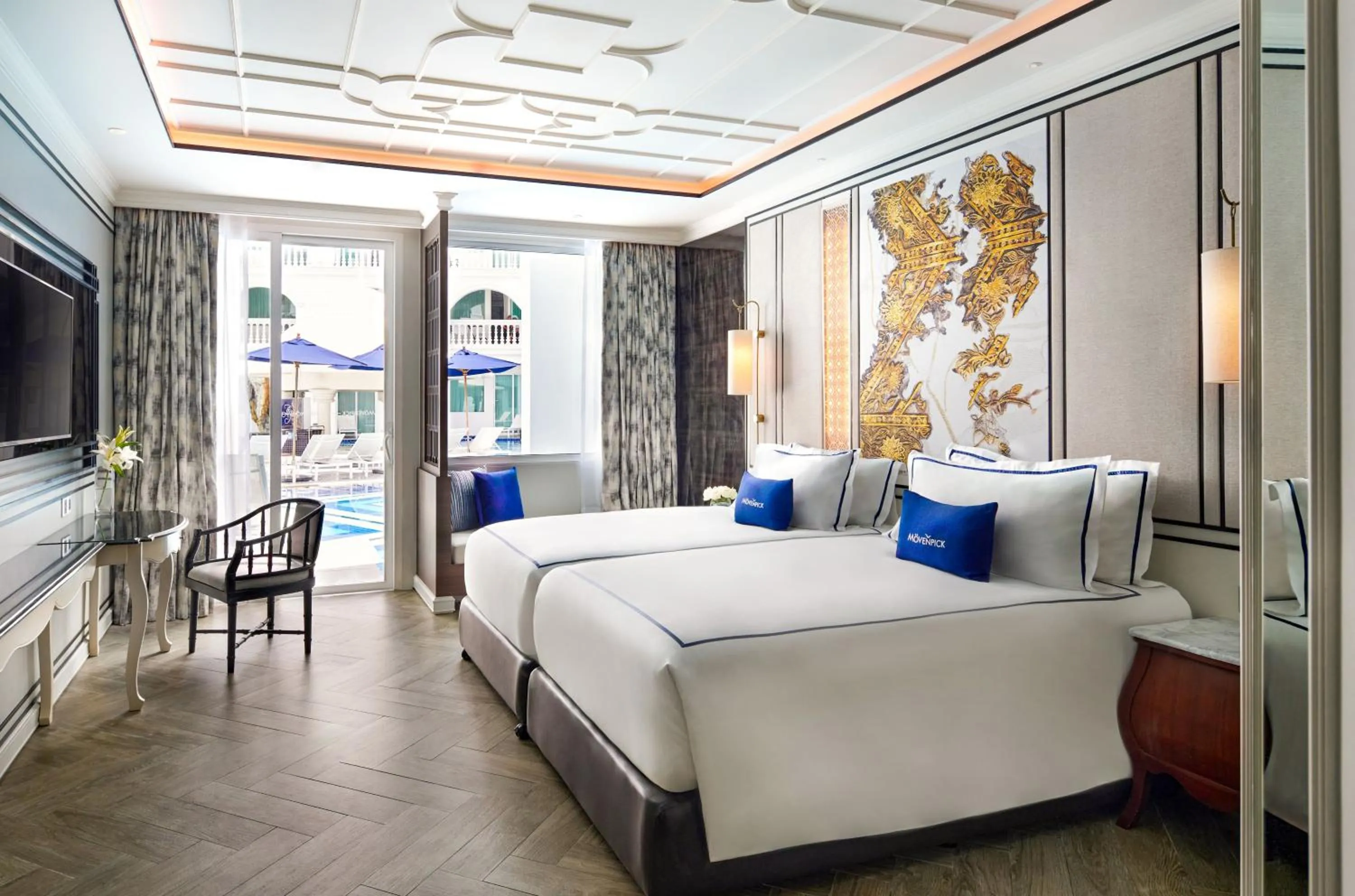 Bedroom, Bed in Mövenpick Myth Hotel Patong Phuket