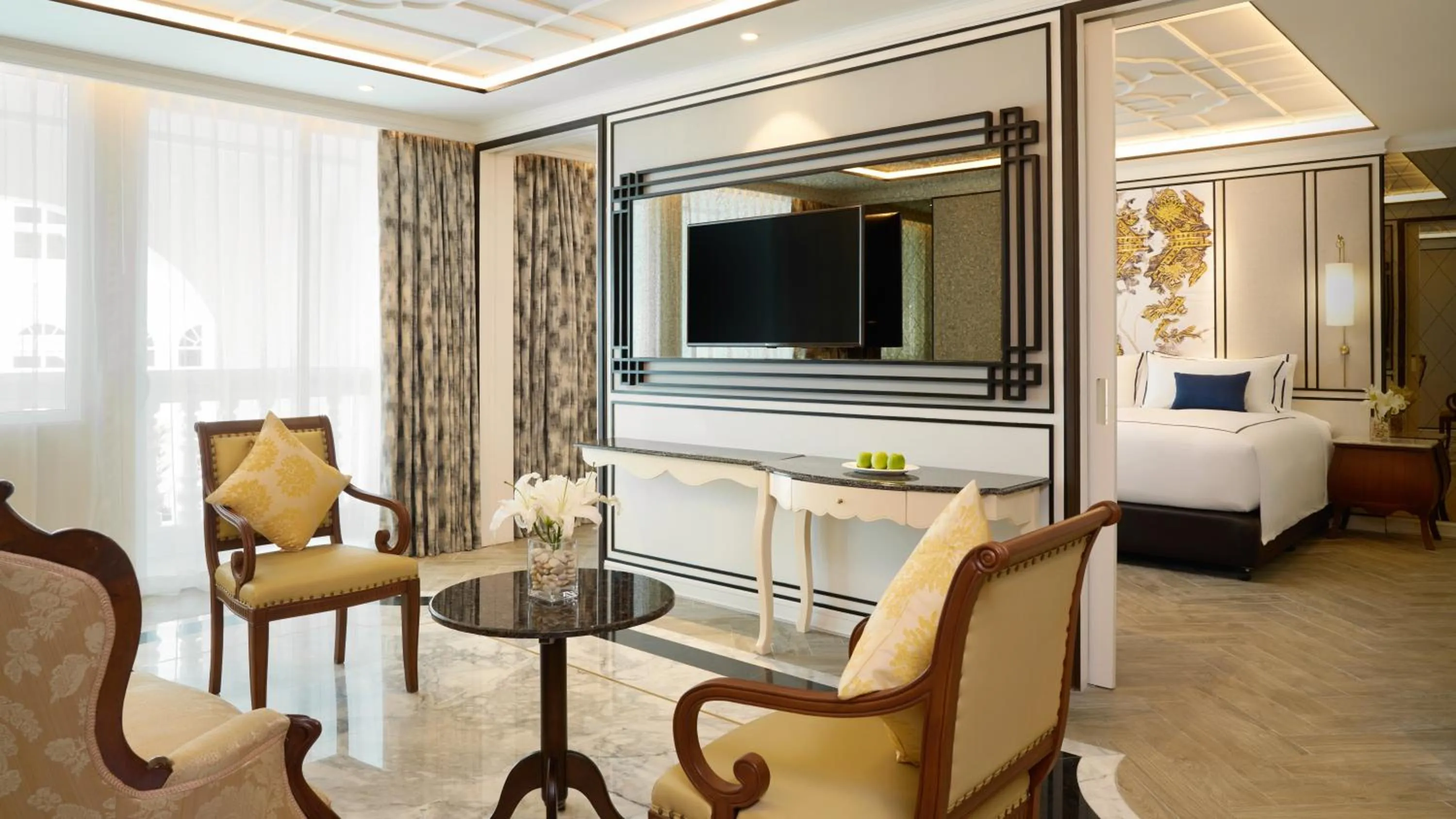 Seating area in Mövenpick Myth Hotel Patong Phuket