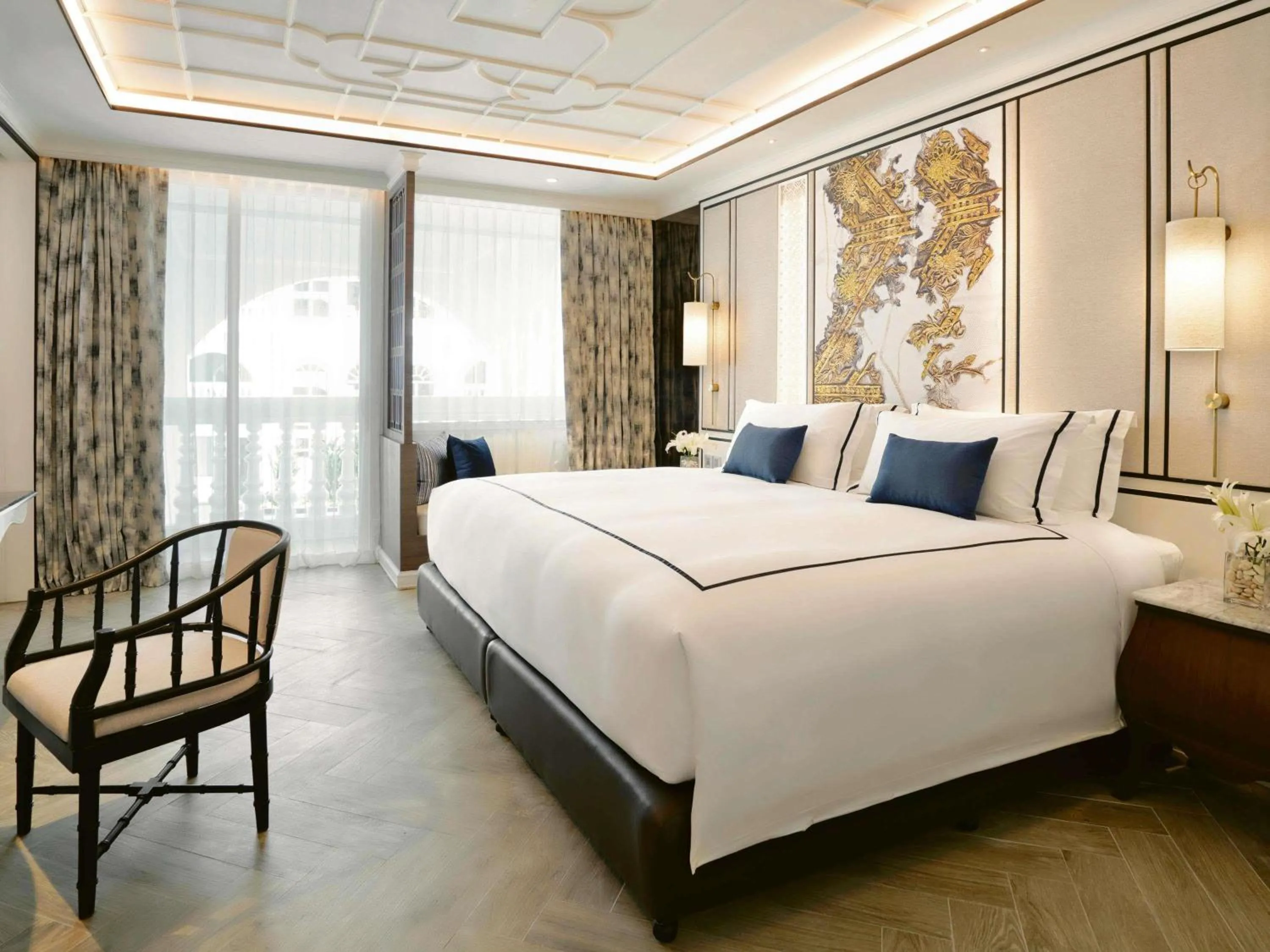 Bedroom, Bed in Mövenpick Myth Hotel Patong Phuket