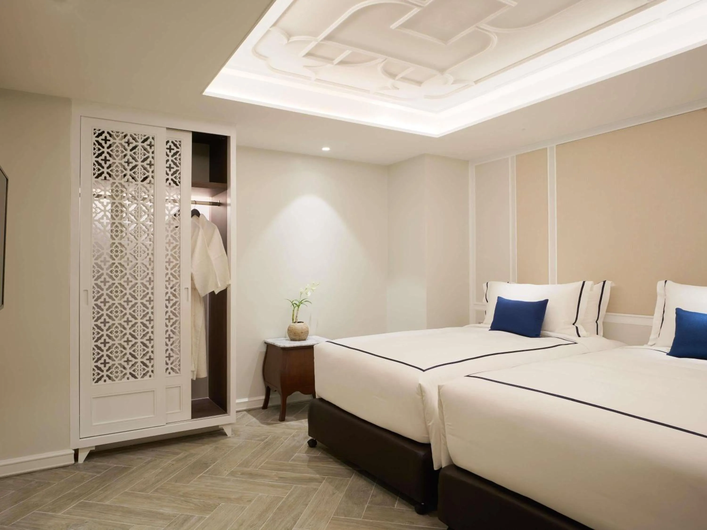 Bedroom, Bed in Mövenpick Myth Hotel Patong Phuket