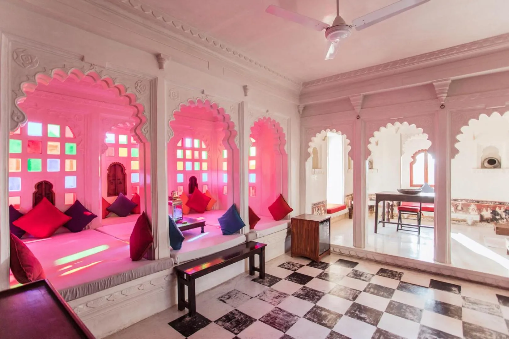 Living room in Madri Haveli