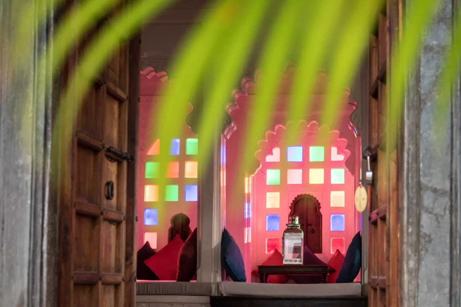 Facade/entrance in Madri Haveli