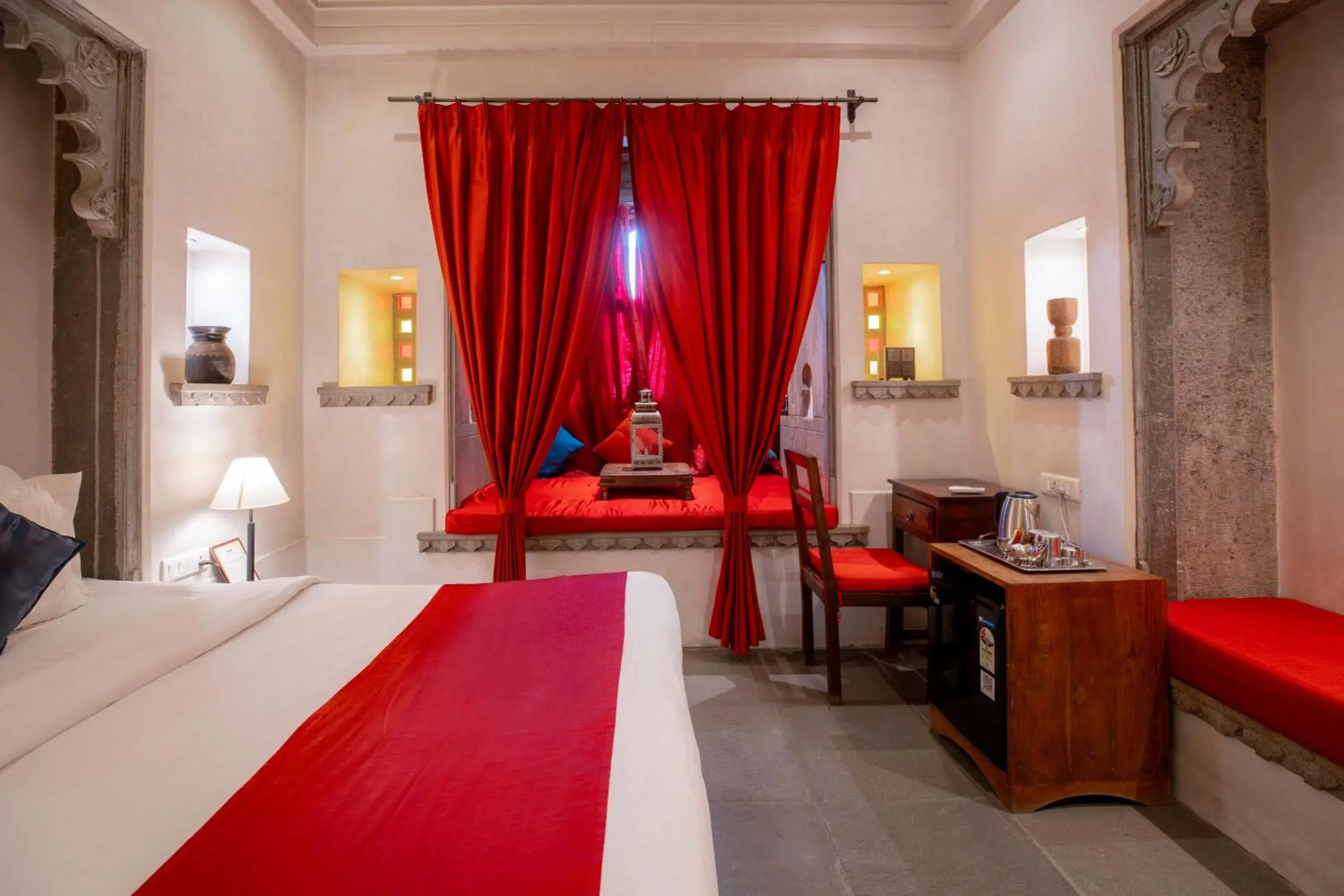 Deluxe Double Room in Madri Haveli Deluxe Double Room in Madri Haveli