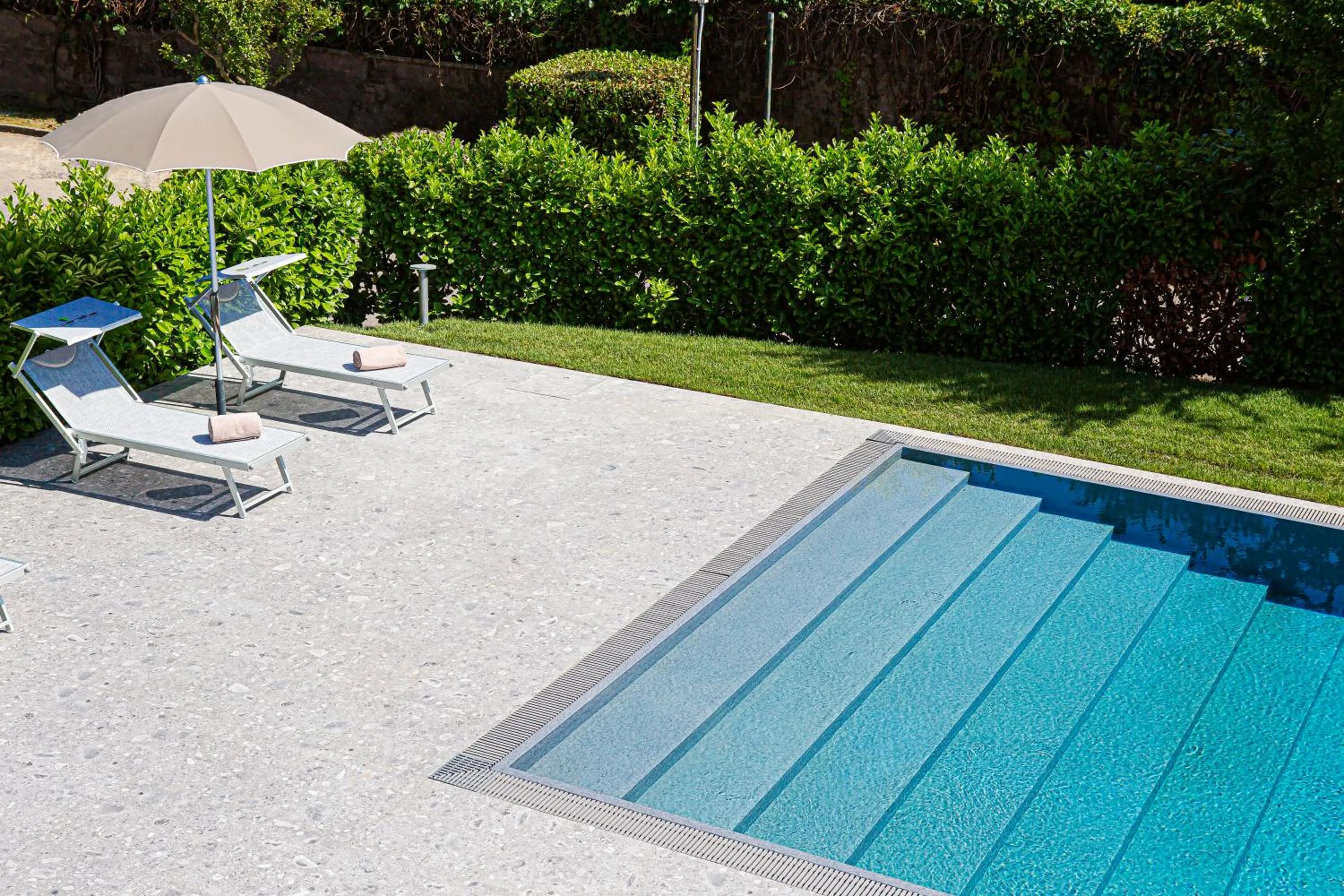 Garden in Hotel Mealba