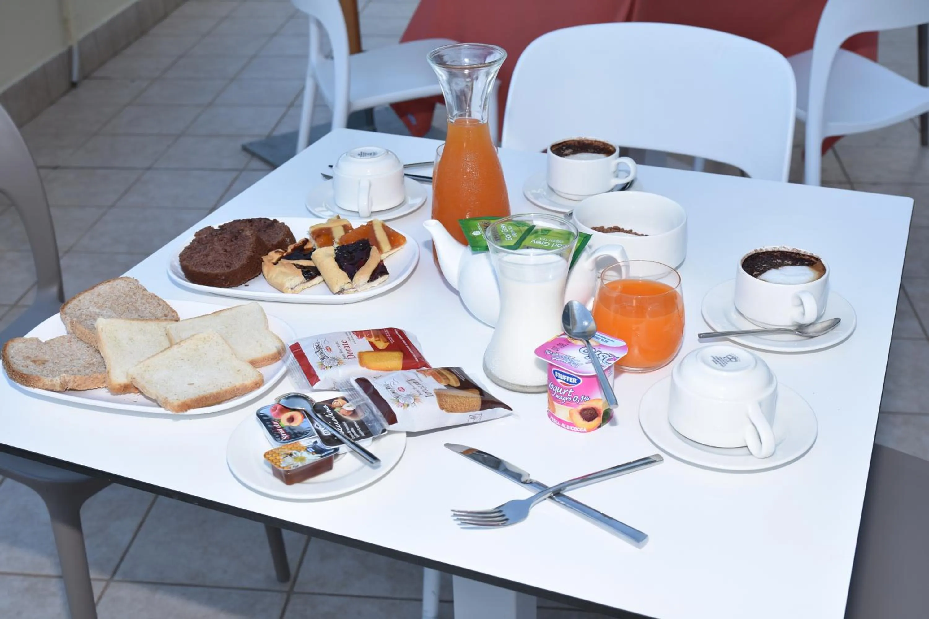 Breakfast in Hotel Excelsior