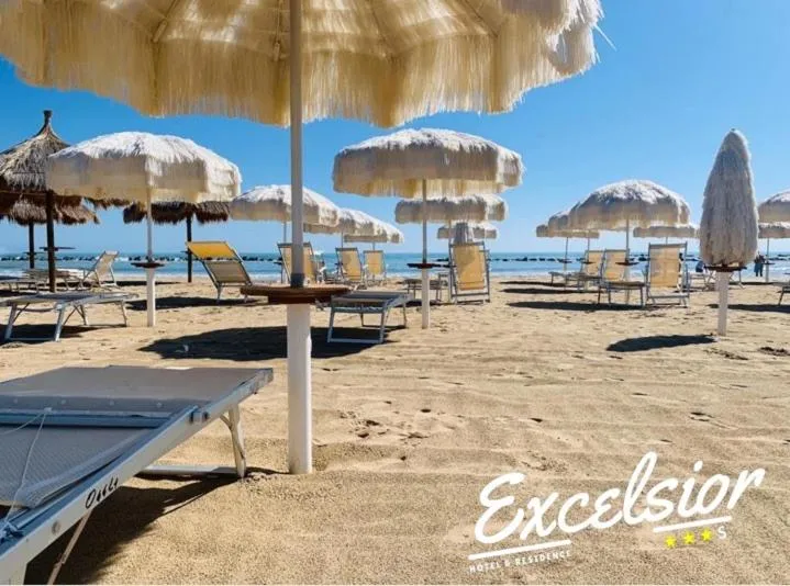 Beach in Hotel Excelsior