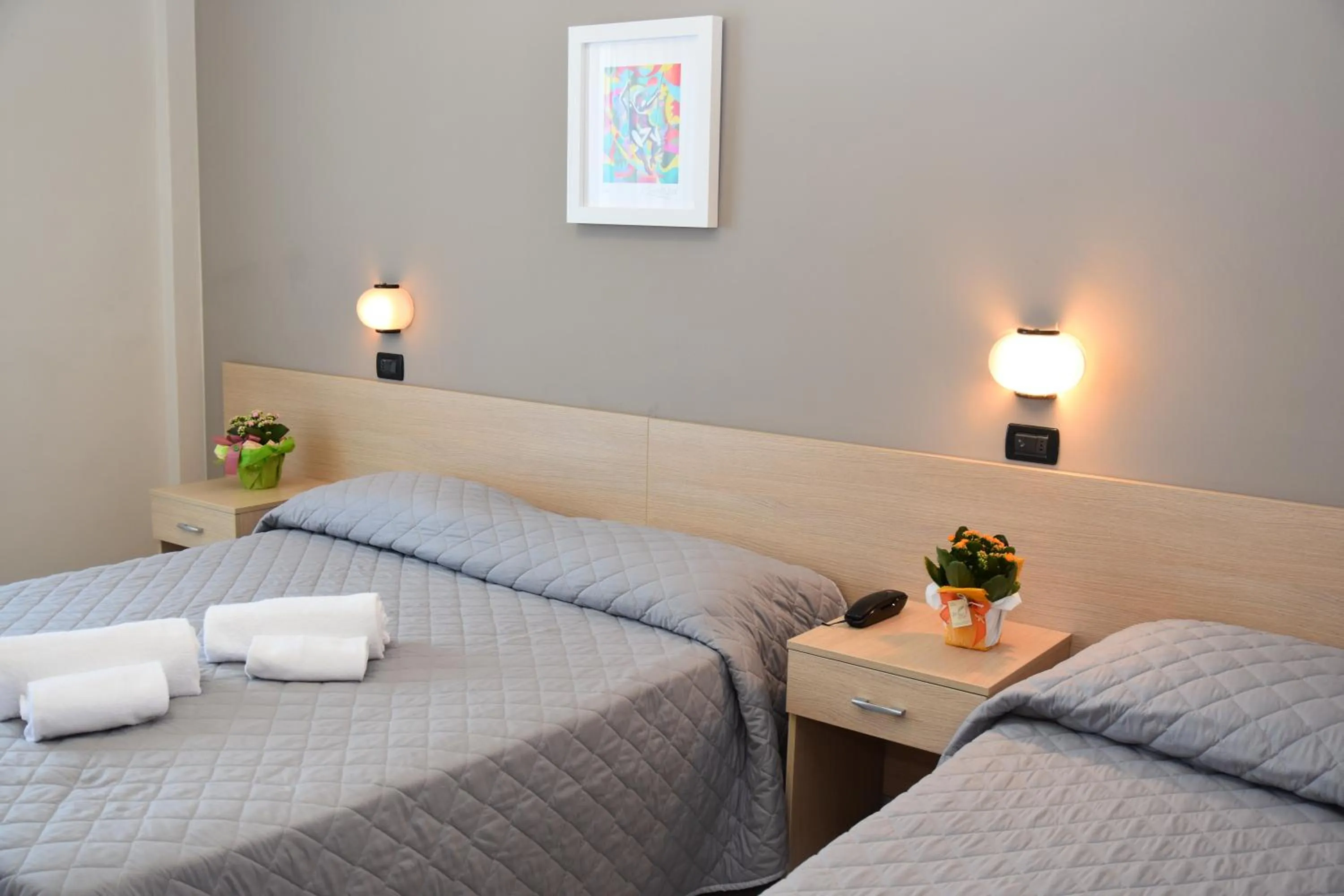 Bed in Hotel Excelsior