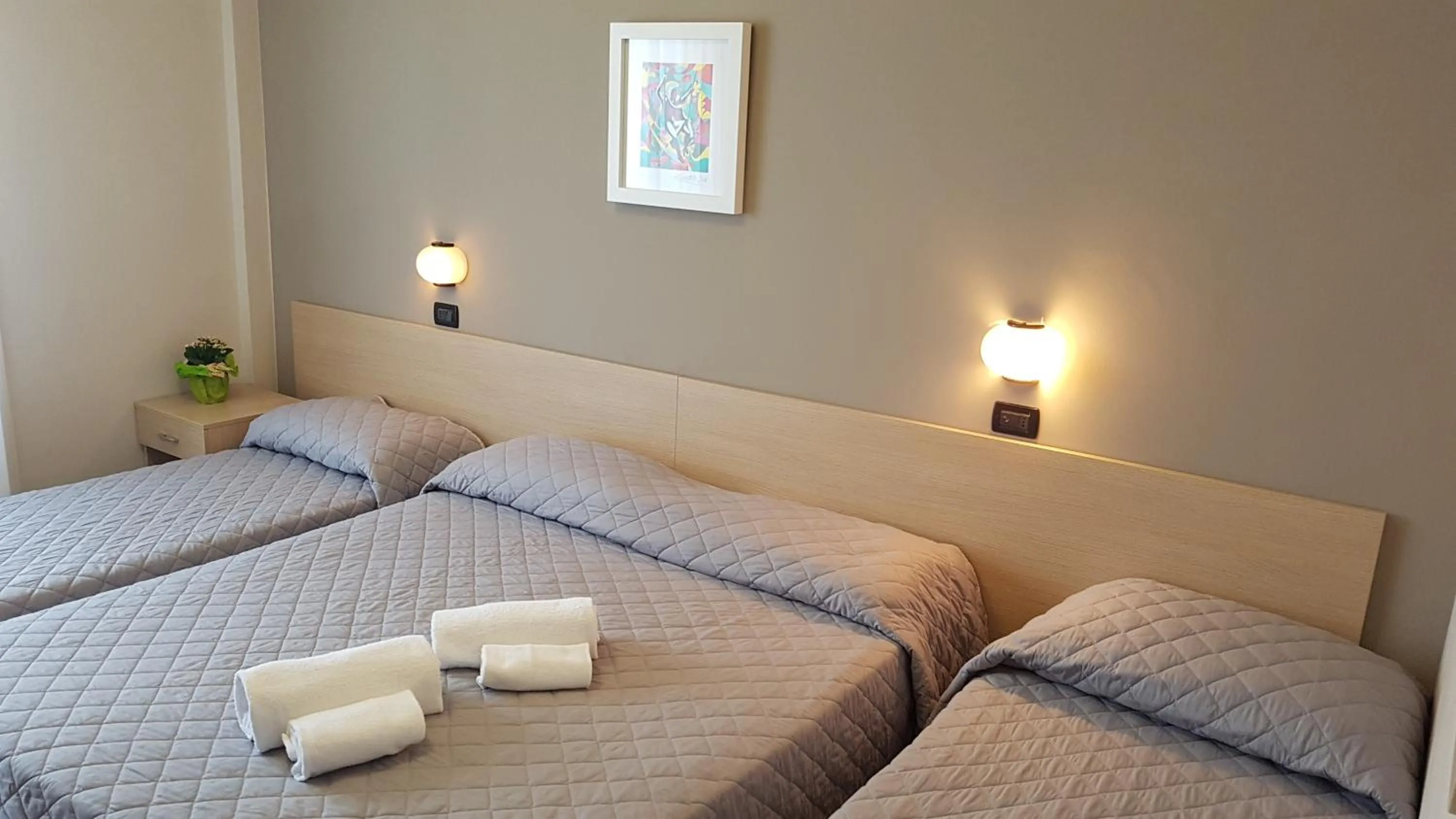 Bed in Hotel Excelsior