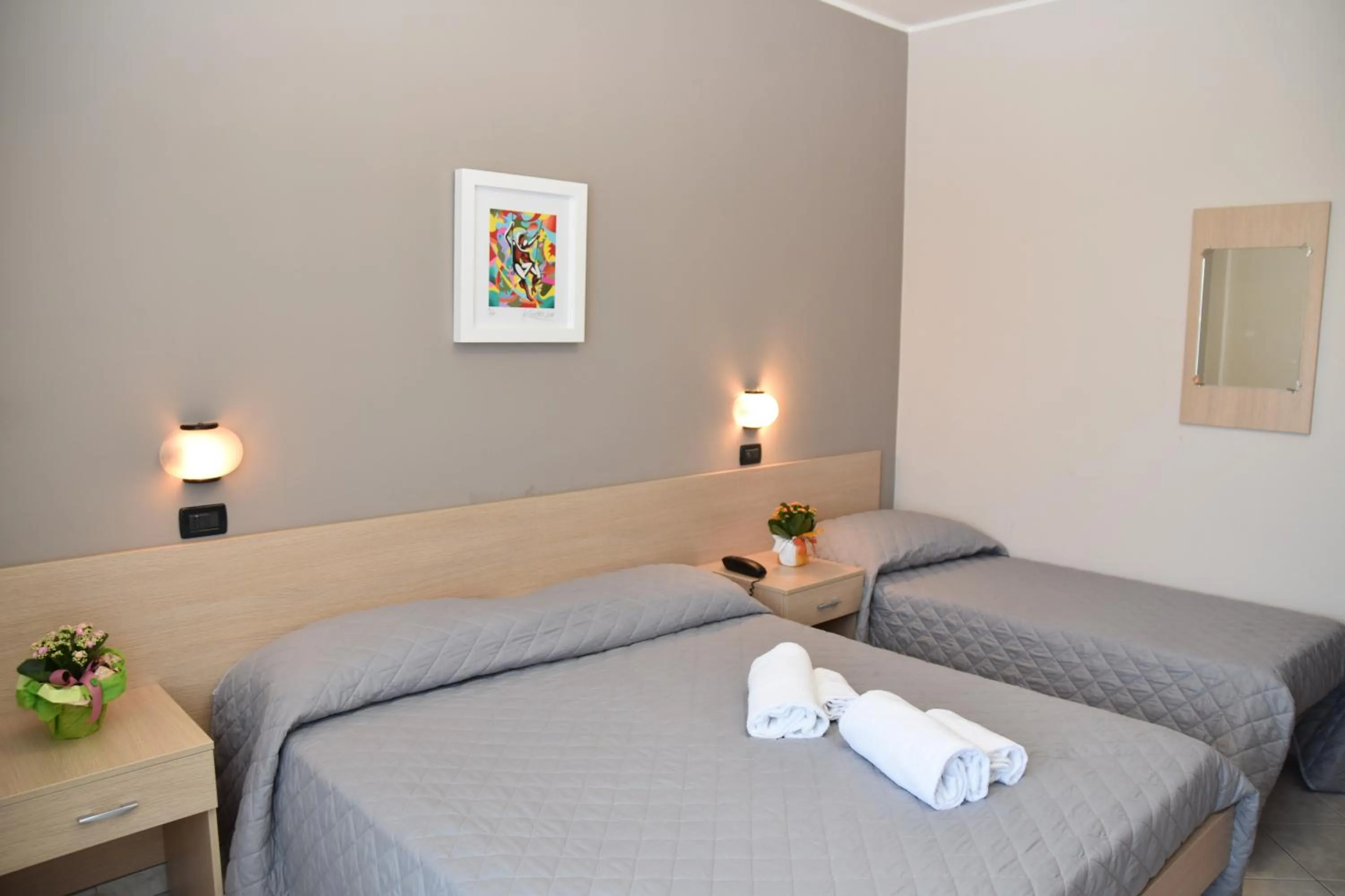 Bed in Hotel Excelsior